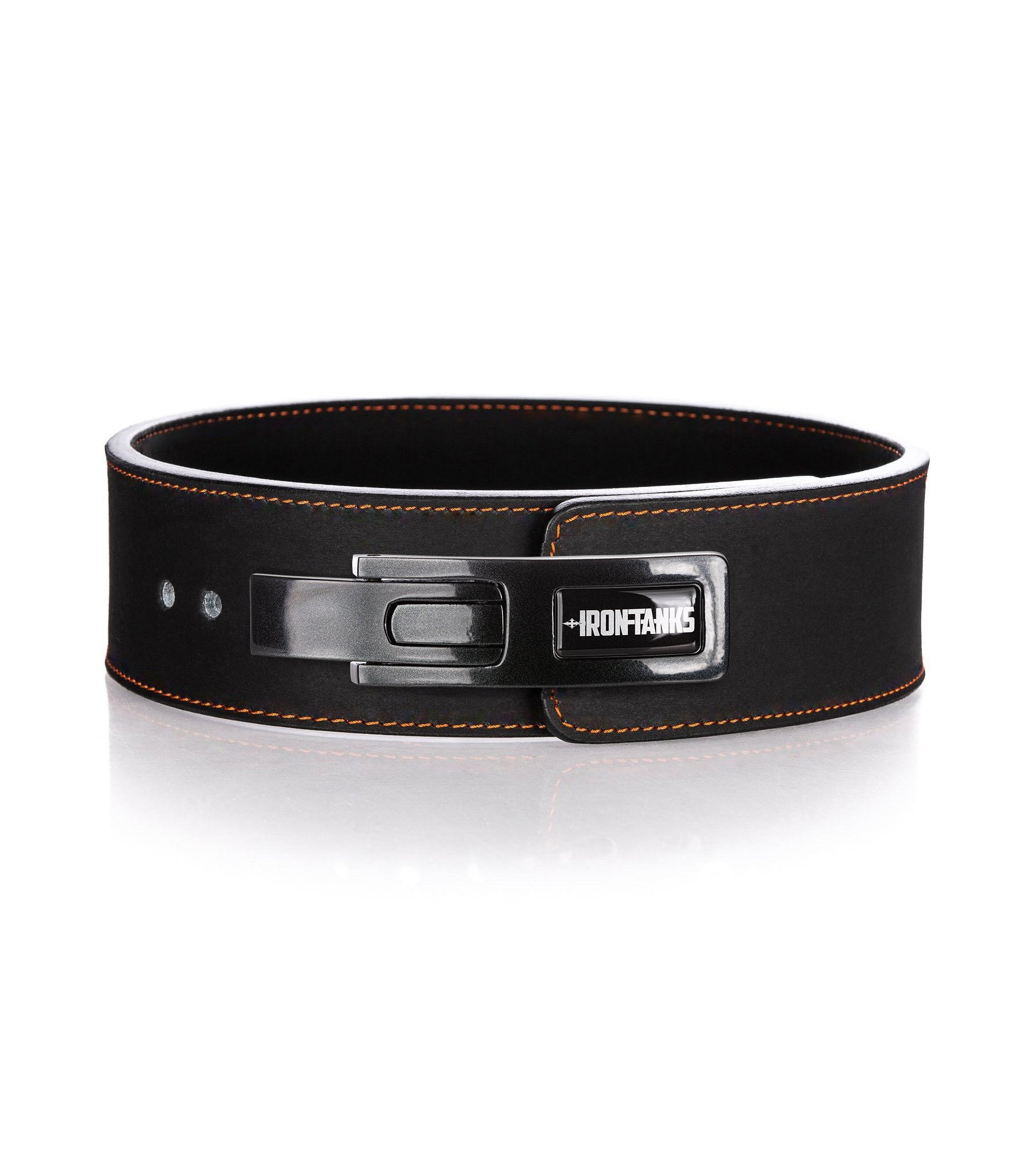 10mm Lever 3" Deadlift Belt Powerlifting Weightlifting | Iron Tanks