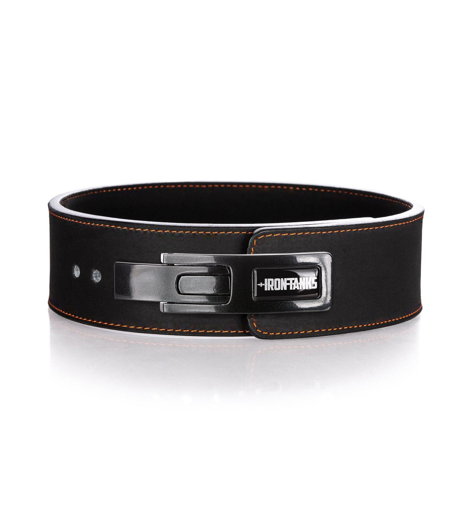 10mm Lever 3" Deadlift Belt Powerlifting Weightlifting | Iron Tanks