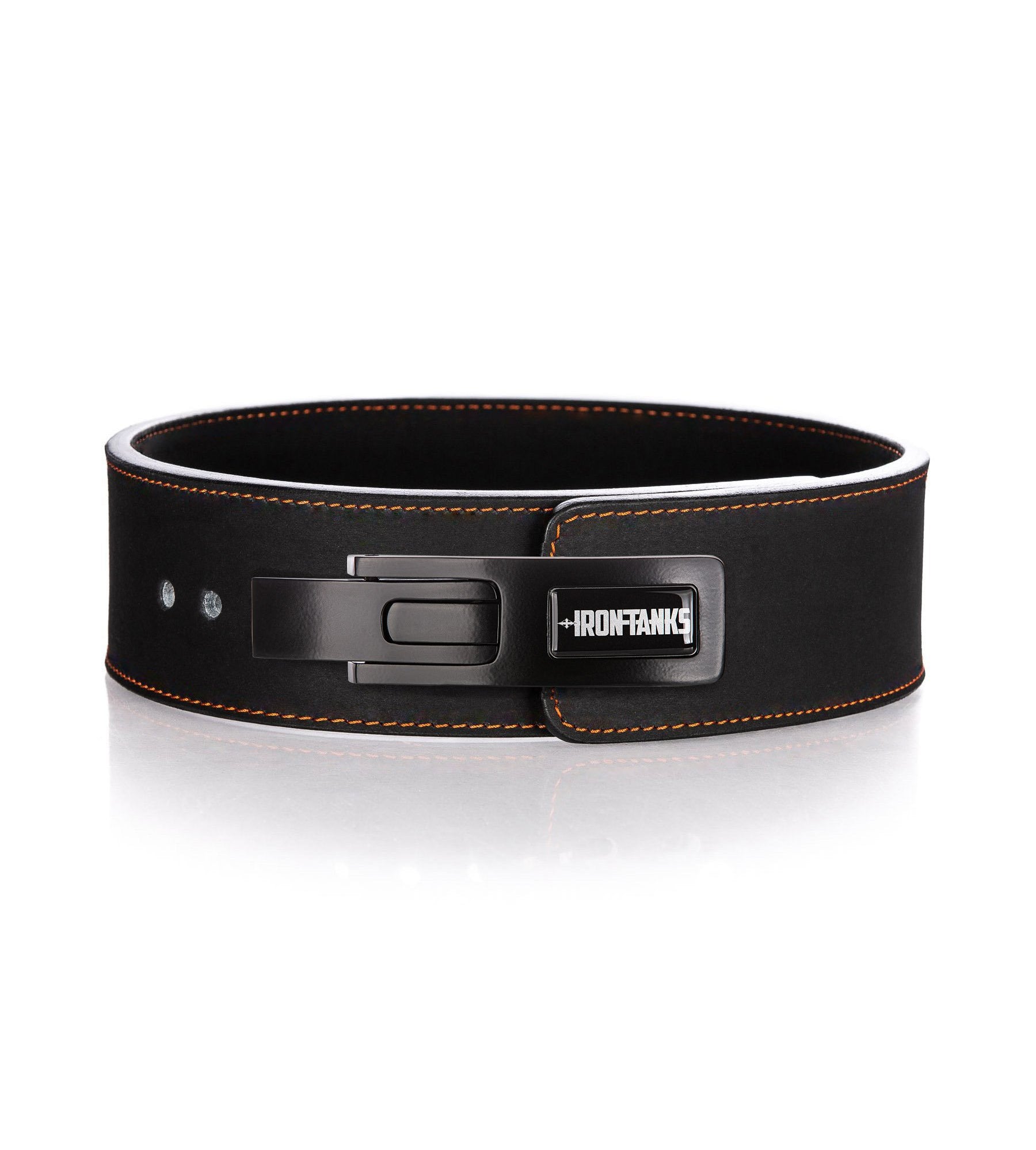10mm Lever 3" Deadlift Belt Powerlifting Weightlifting | Iron Tanks