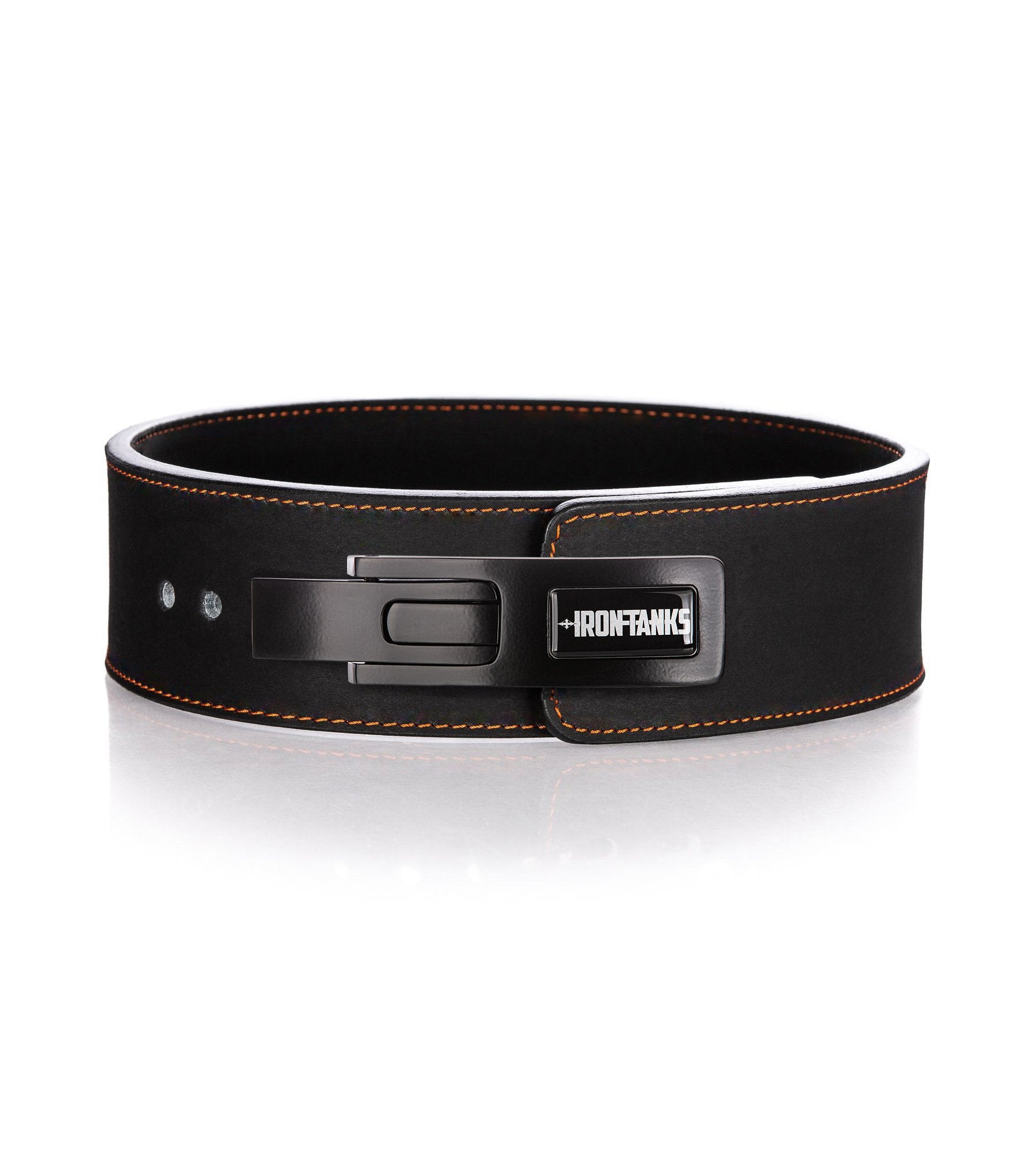 10mm Lever 3" Deadlift Belt Powerlifting Weightlifting | Iron Tanks