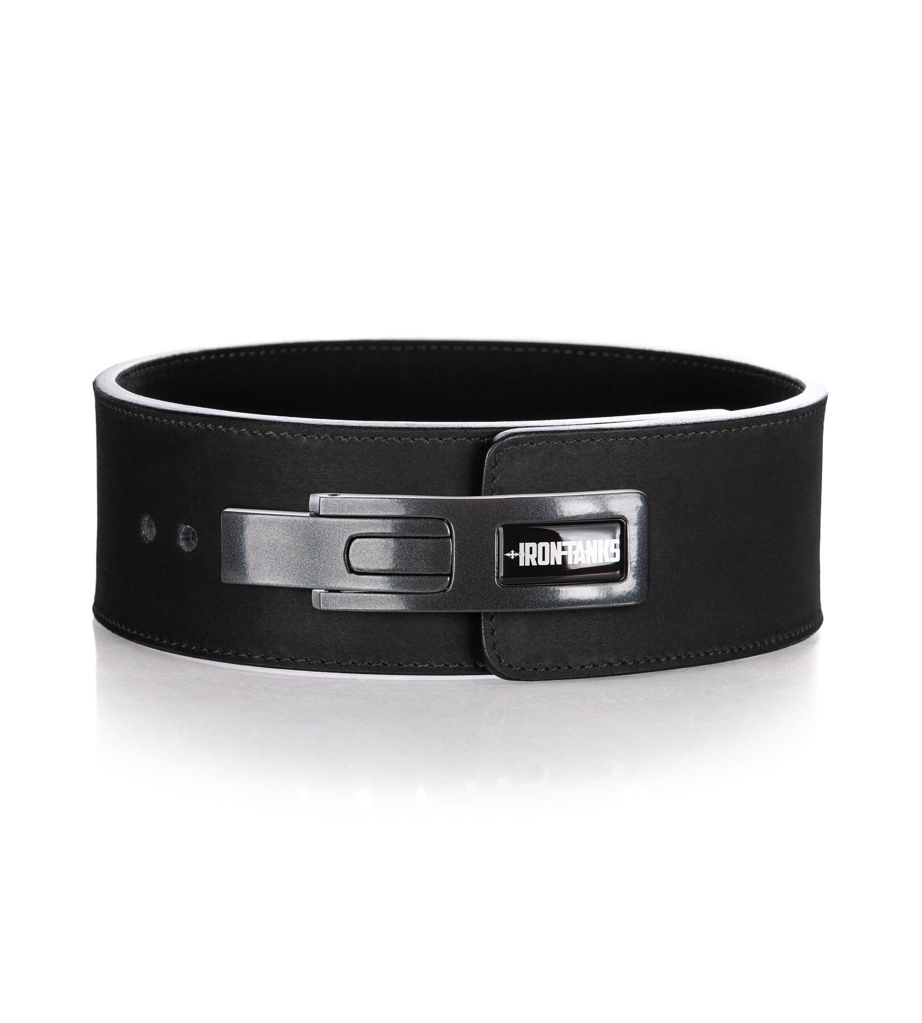 10mm Lever Belt Black Deadlift Powerlifting Training Squats Iron Tanks