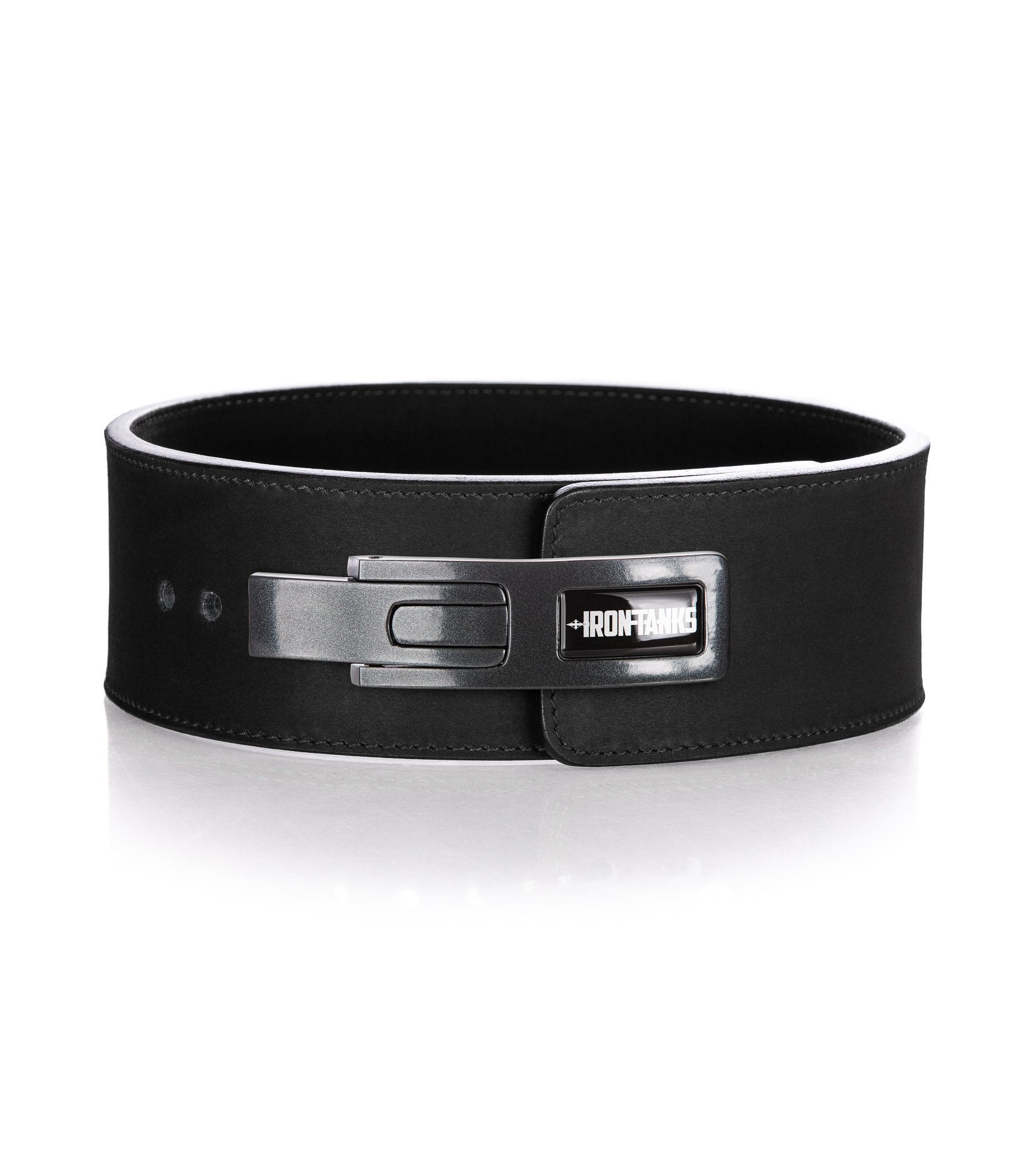10mm Lever Belt Black Deadlift Powerlifting Training Squats Iron Tanks