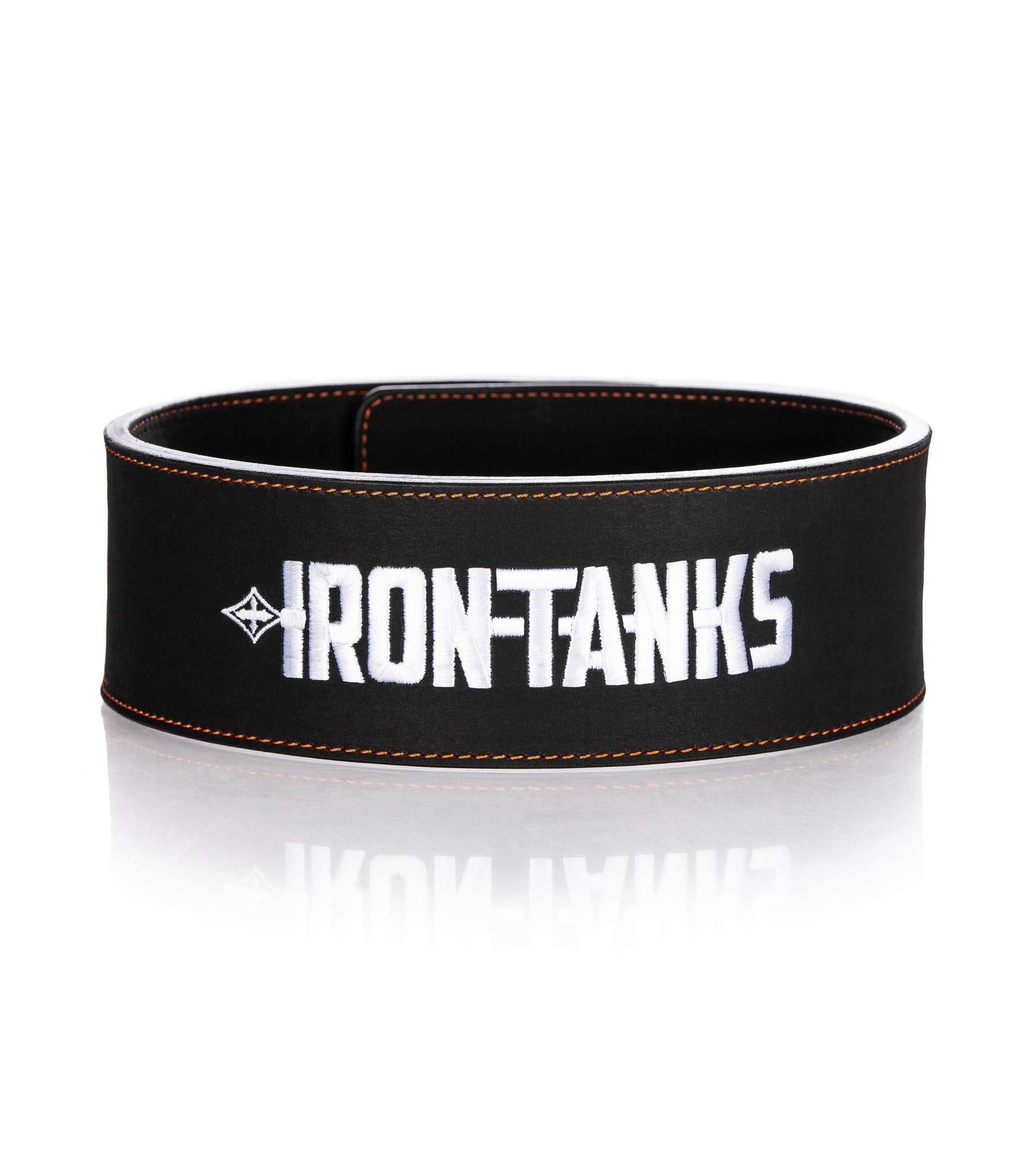 13mm Lever Belt Powerlifting Black Gym Workout Training | Iron Tanks