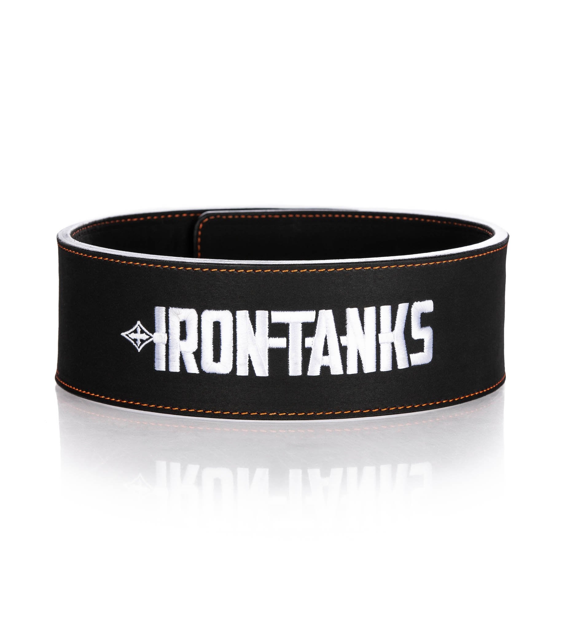 13mm Lever Belt Powerlifting Black Gym Workout Training | Iron Tanks