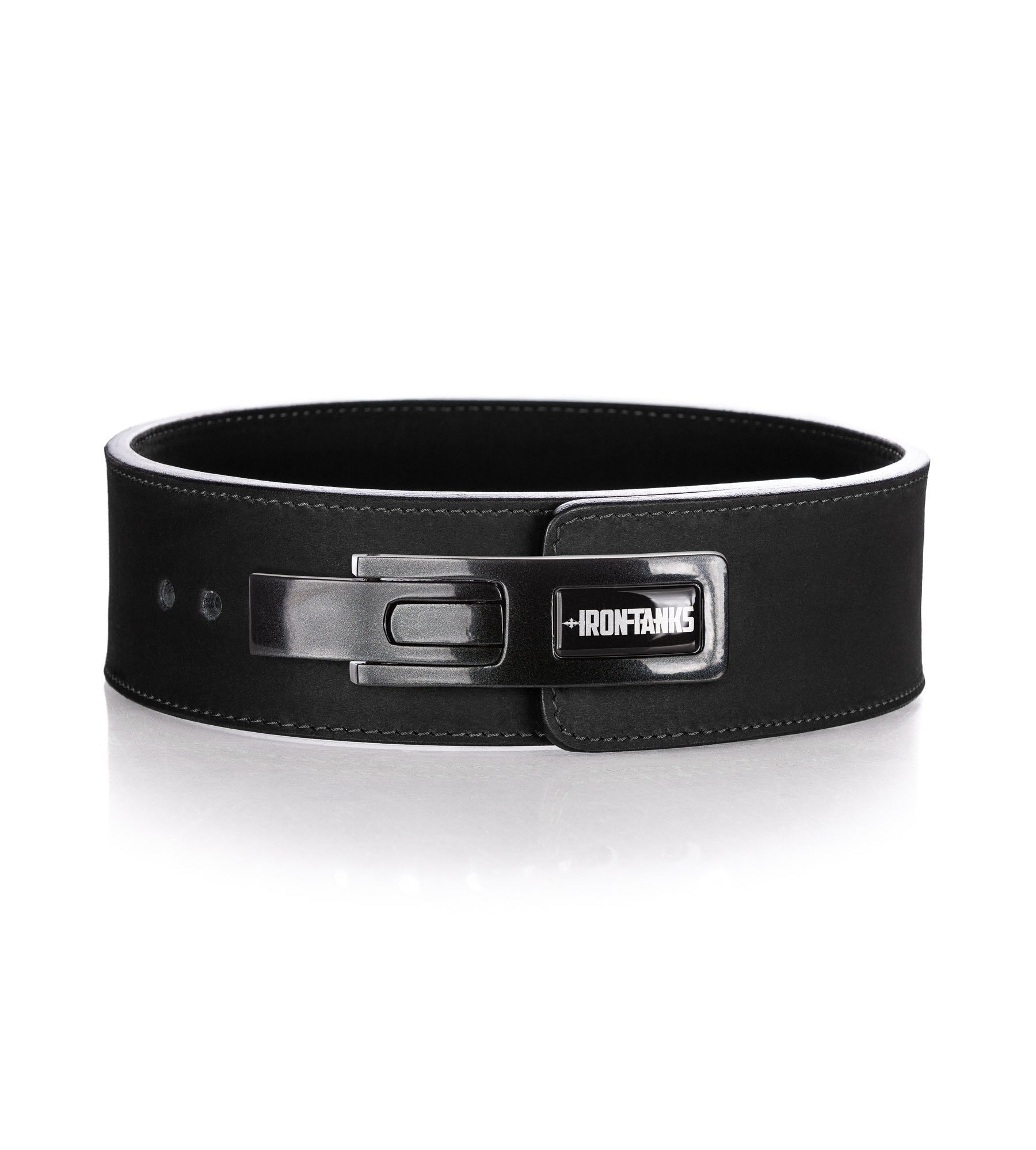 3" Lever Belt Black Deadlift Powerlifting Training Squats Iron Tanks