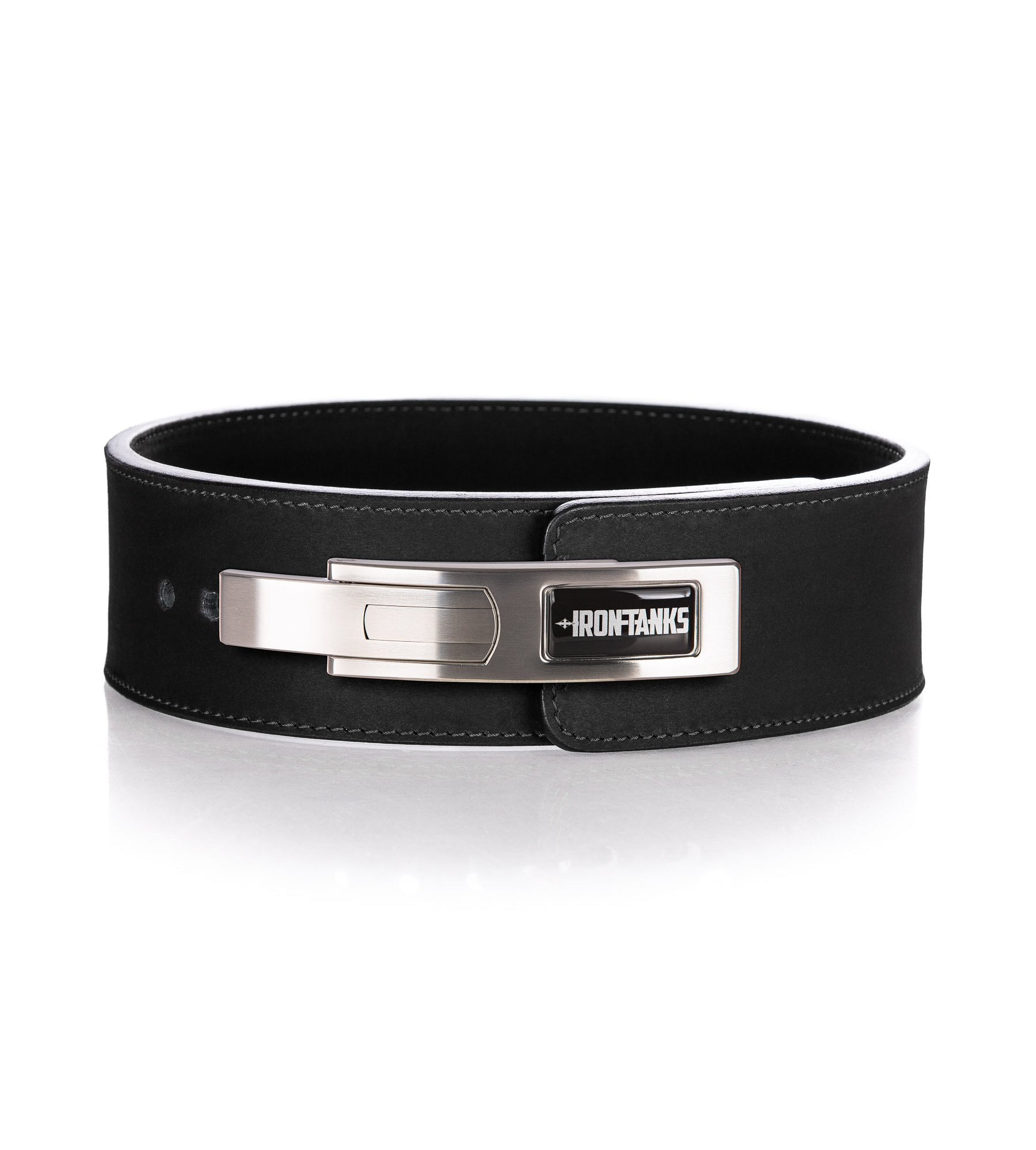 3" Lever Belt Black Deadlift Powerlifting Training Squats Iron Tanks