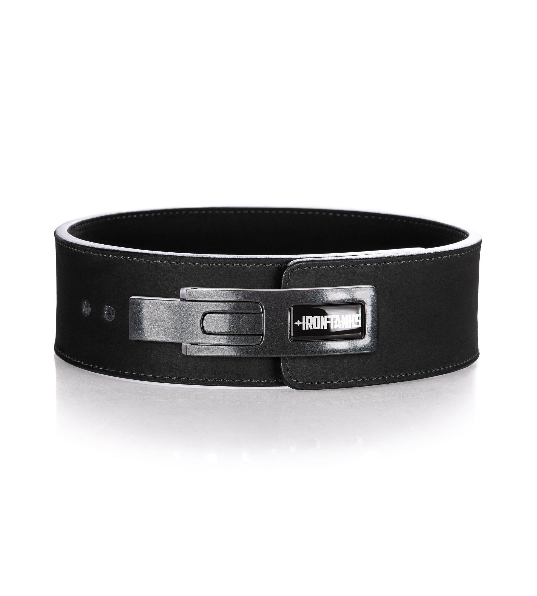 3" Lever Belt Black Deadlift Powerlifting Training Squats Iron Tanks