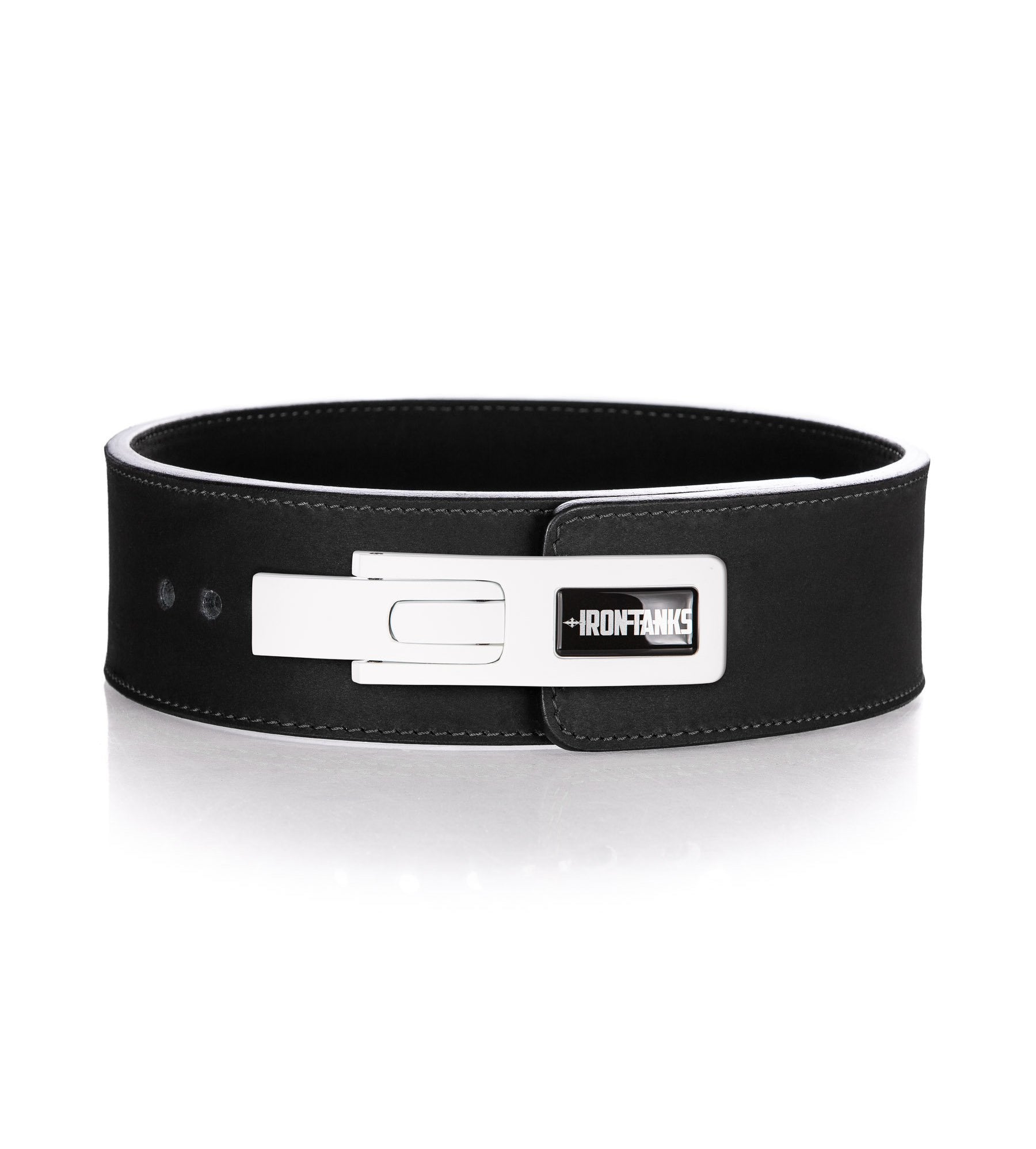 3" Lever Belt Black Deadlift Powerlifting Training Squats Iron Tanks