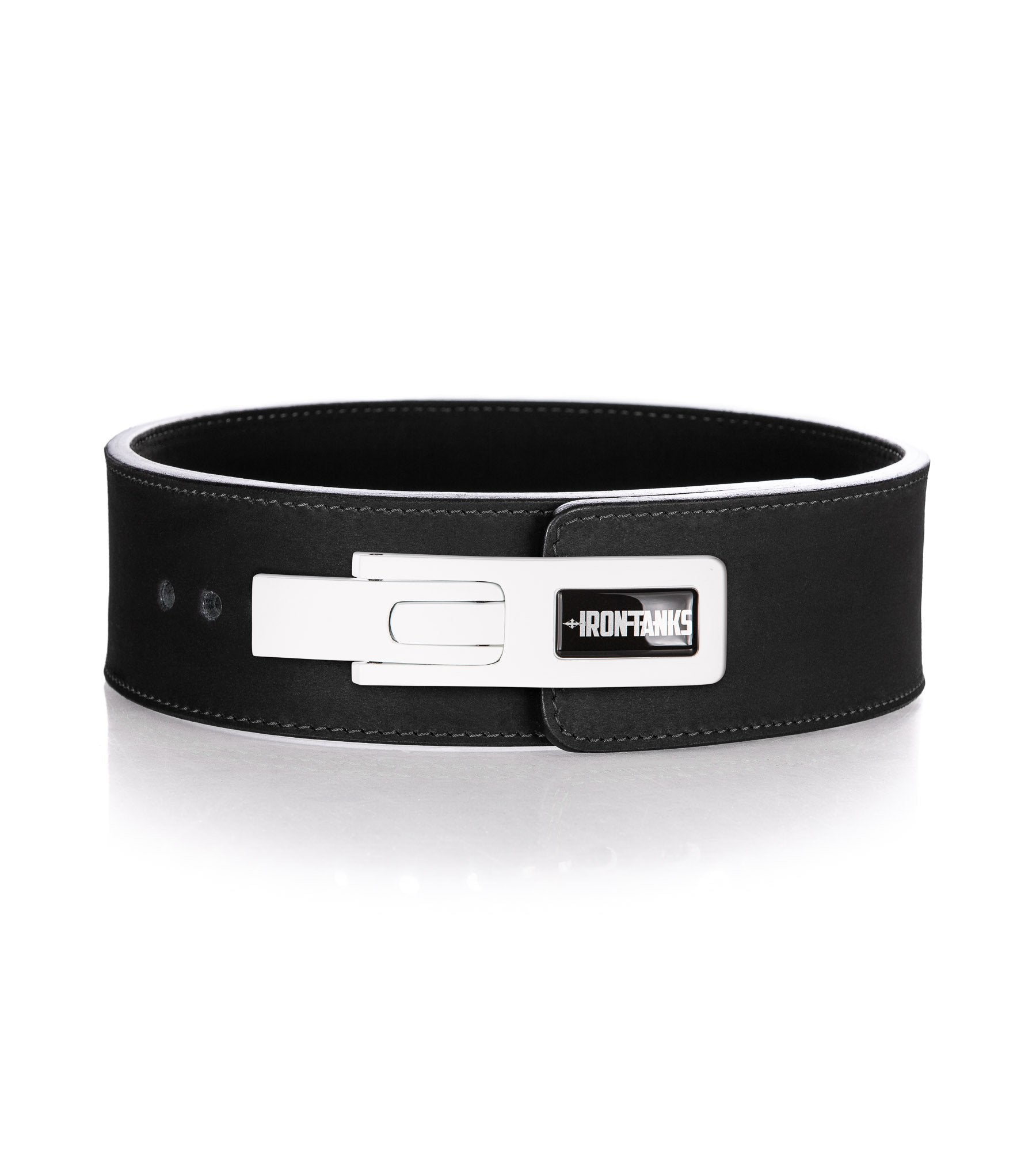 3" Lever Belt Black Deadlift Powerlifting Training Squats Iron Tanks