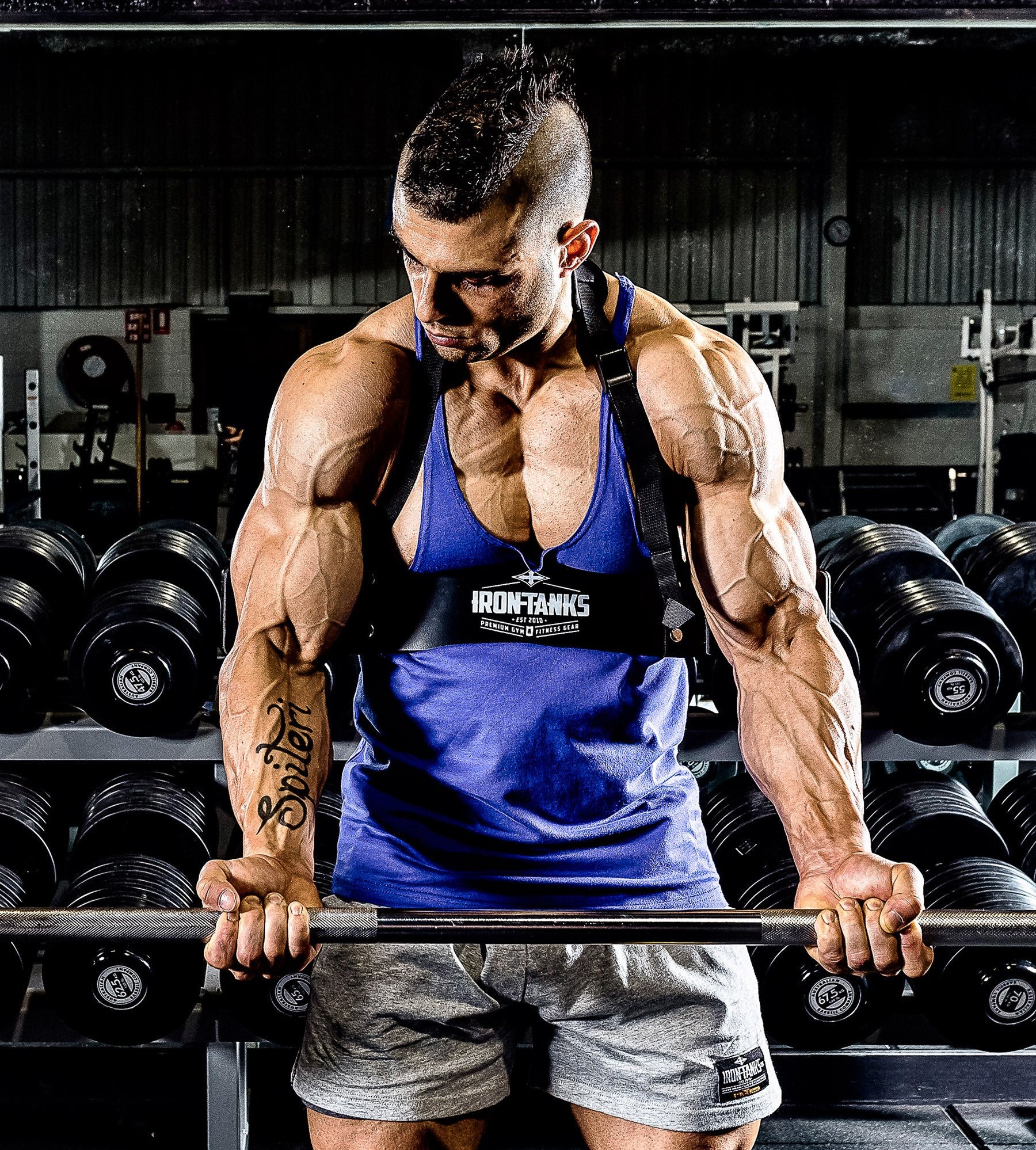 Iron Tanks Gym Accessories Arm Blaster Bicep Bomber