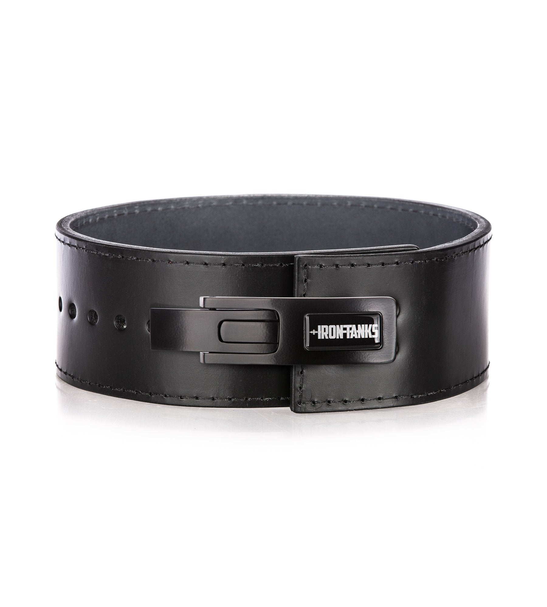 USA made 10mm IPF Black Lever Belt with matte black buckle