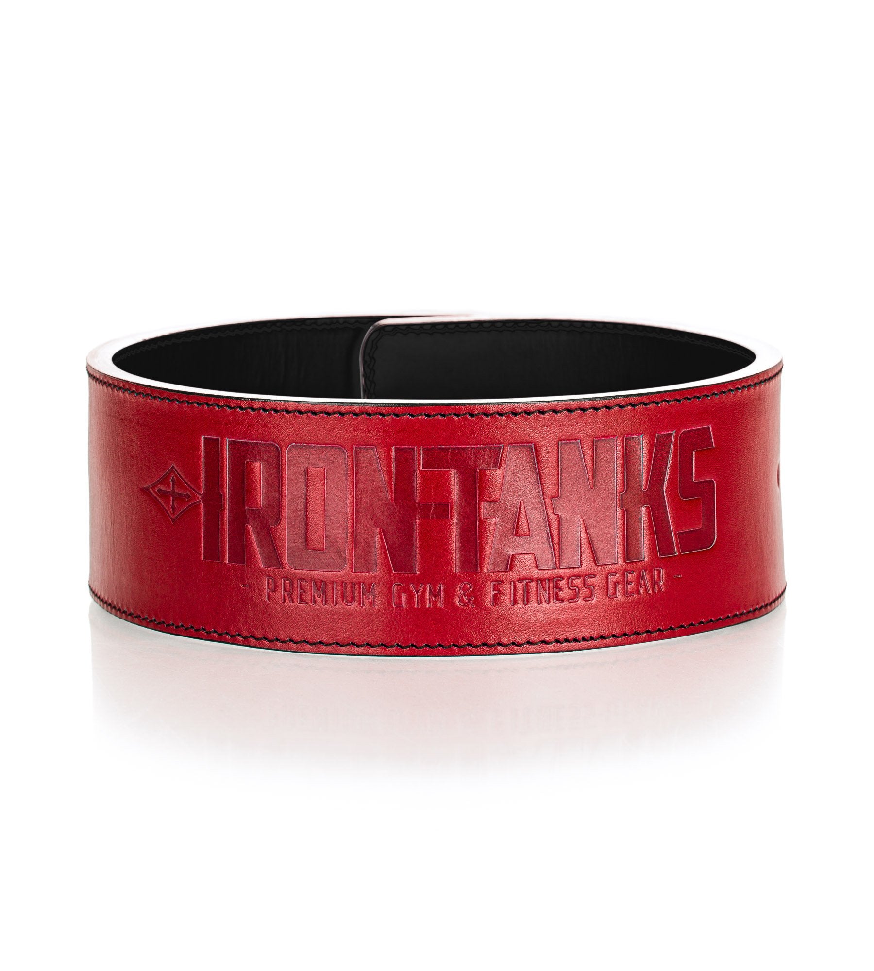 13mm Red Lever Belt IPF Approved Weightlifting Bodybuilding Gym