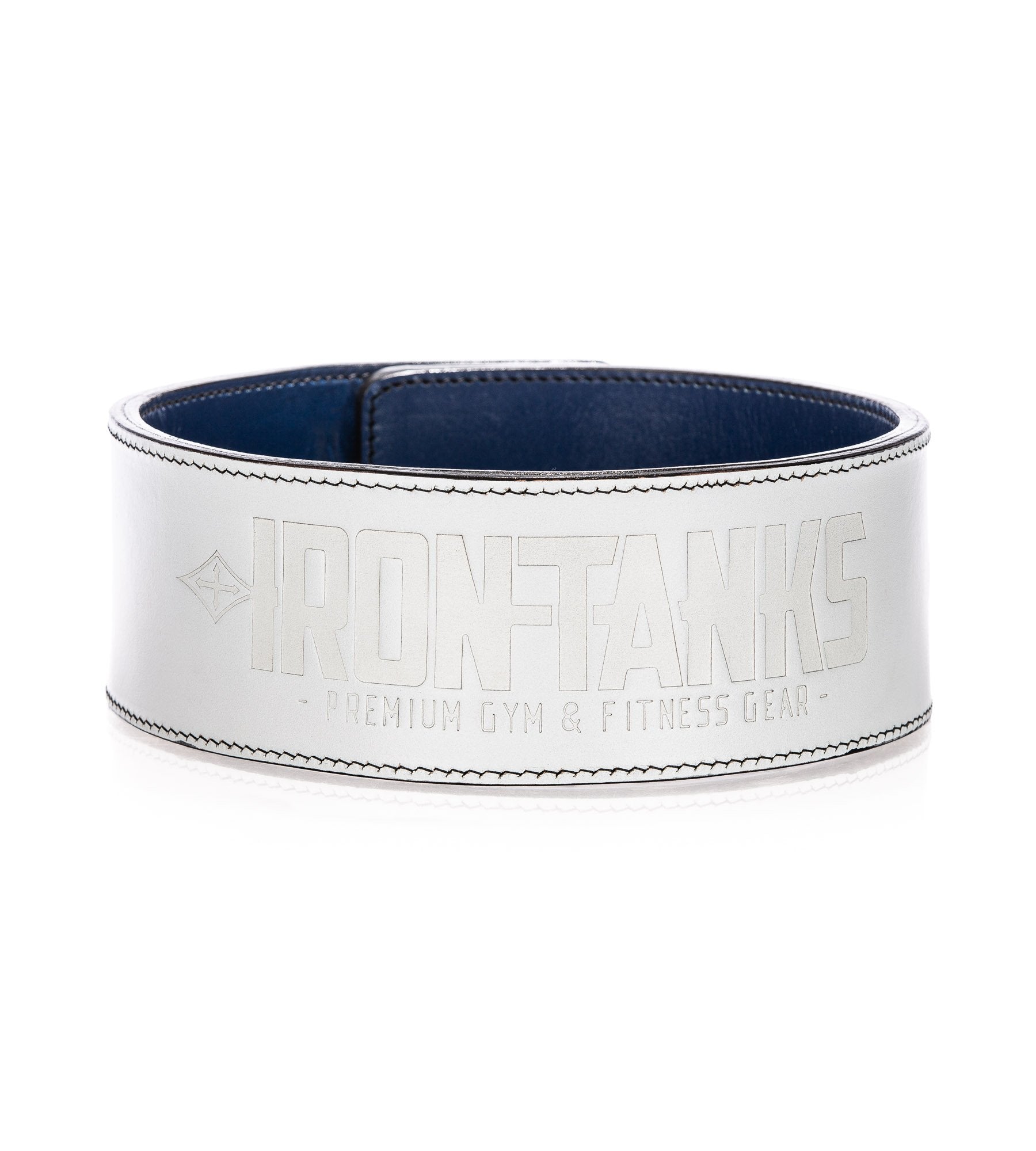 White Lever Belt Quake Iron Tanks