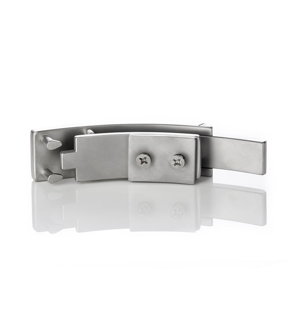 Iron Tanks Lever Buckle Goliath Lever Buckle - Brushed Steel
