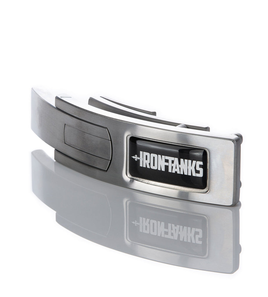 Iron Tanks Lever Buckle Goliath Lever Buckle - Brushed Steel