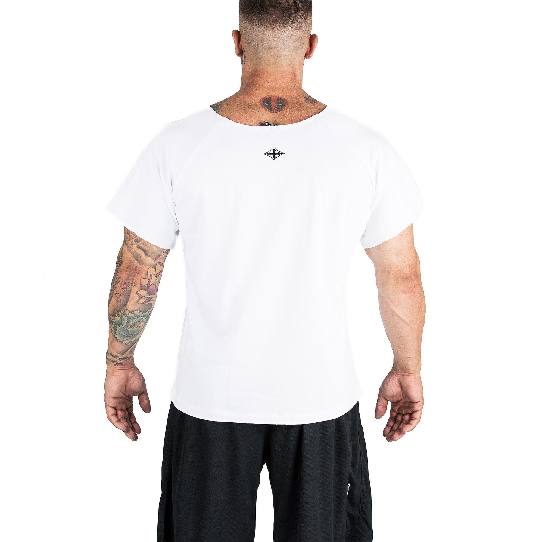 Iron Tanks Mens Tees & Shirts BFG Heavy Rag Top - White