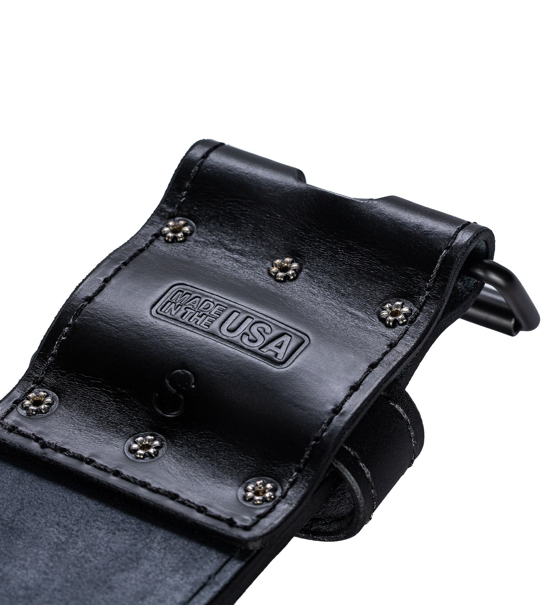 13mm Single Prong Weightlifting Belt Black