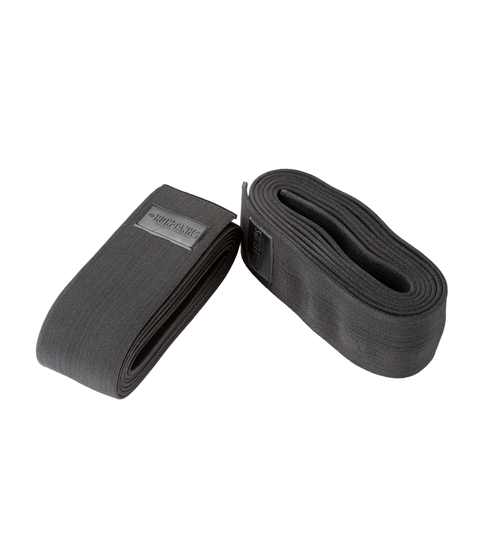 Ironclad Knee Wraps - Immortal Black | Powerlifting Weightlifting Gym