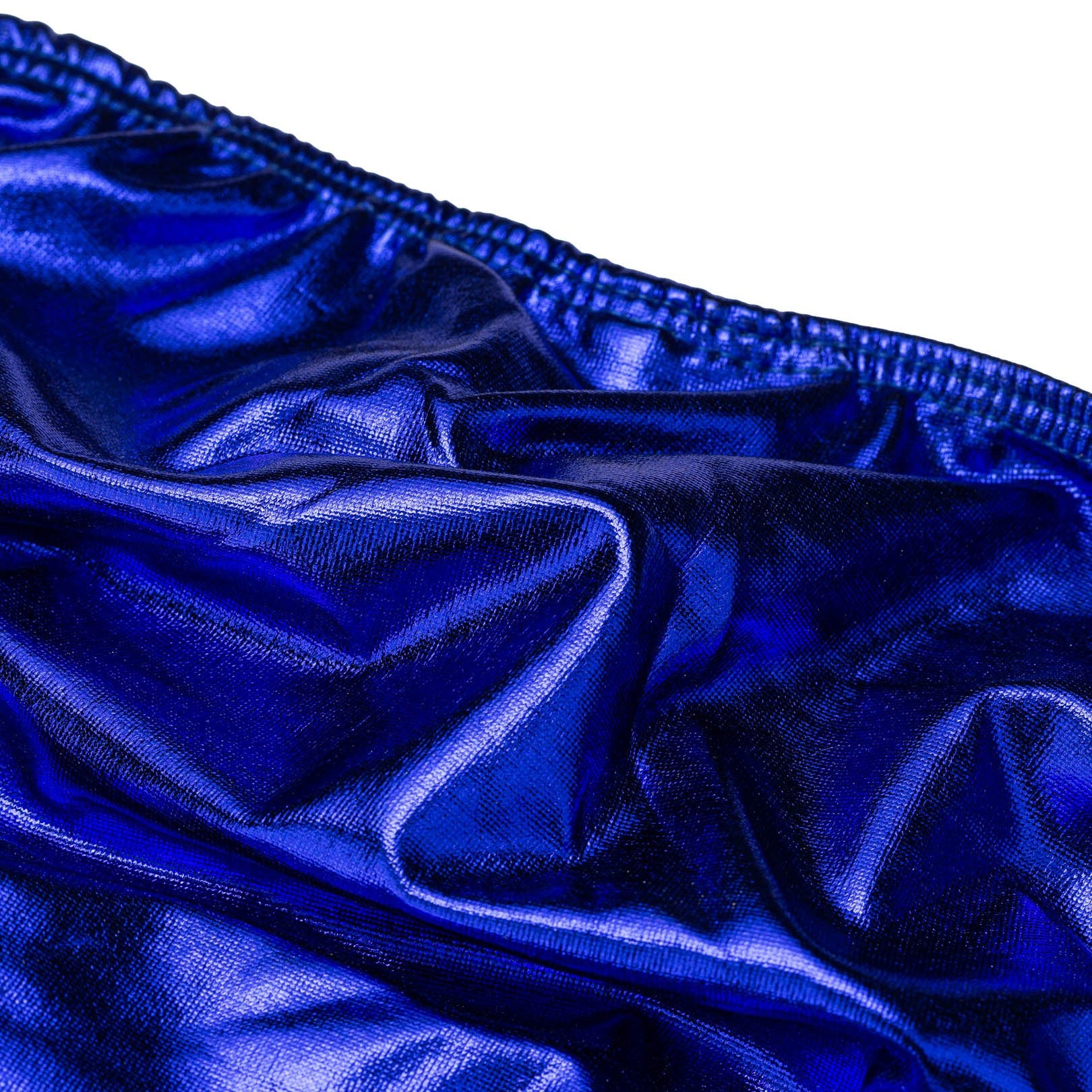 Men's Pro Bodybuilding Posing Trunks Blue Gym Competition | Iron Tanks