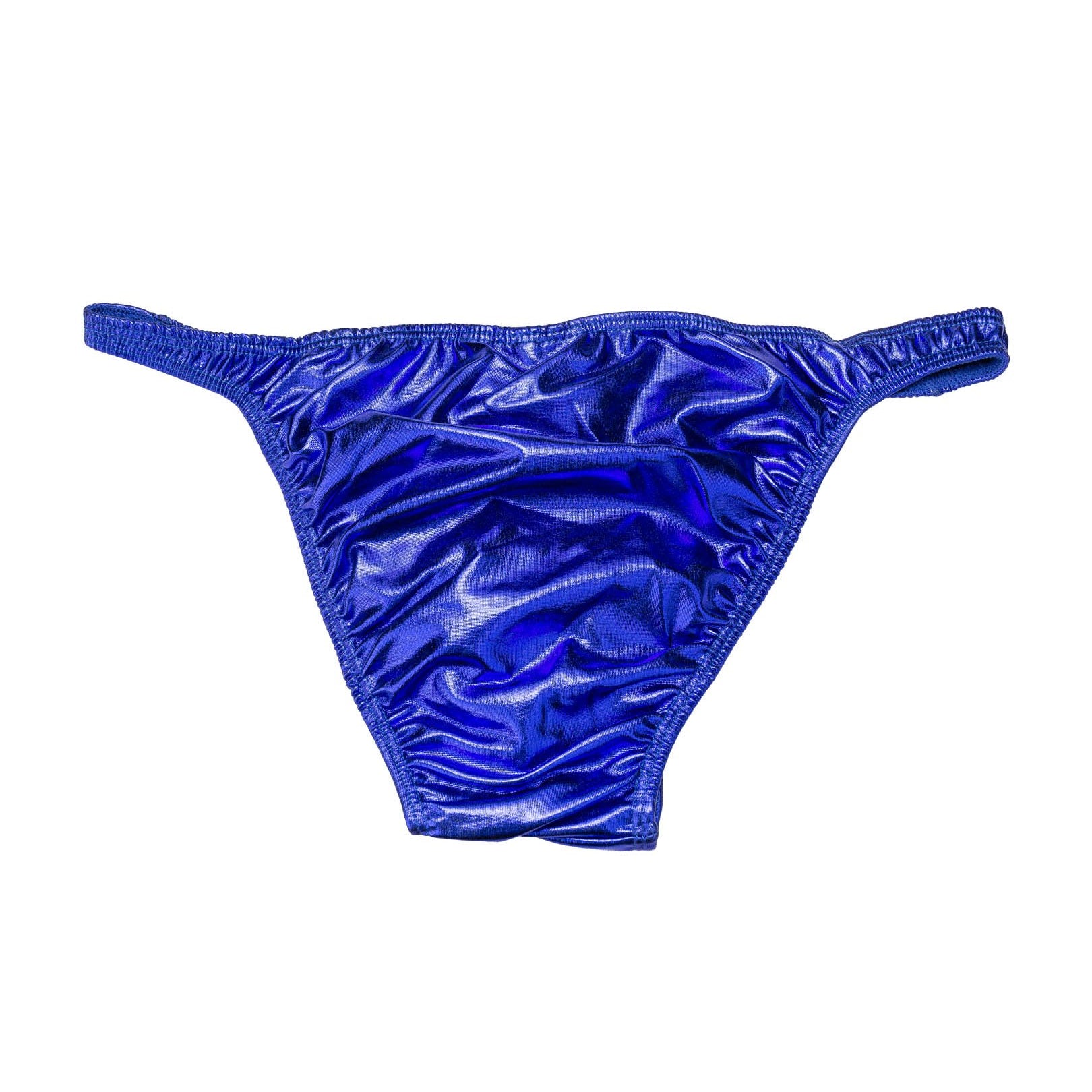 Men's Pro Bodybuilding Posing Trunks Blue Gym Competition | Iron Tanks