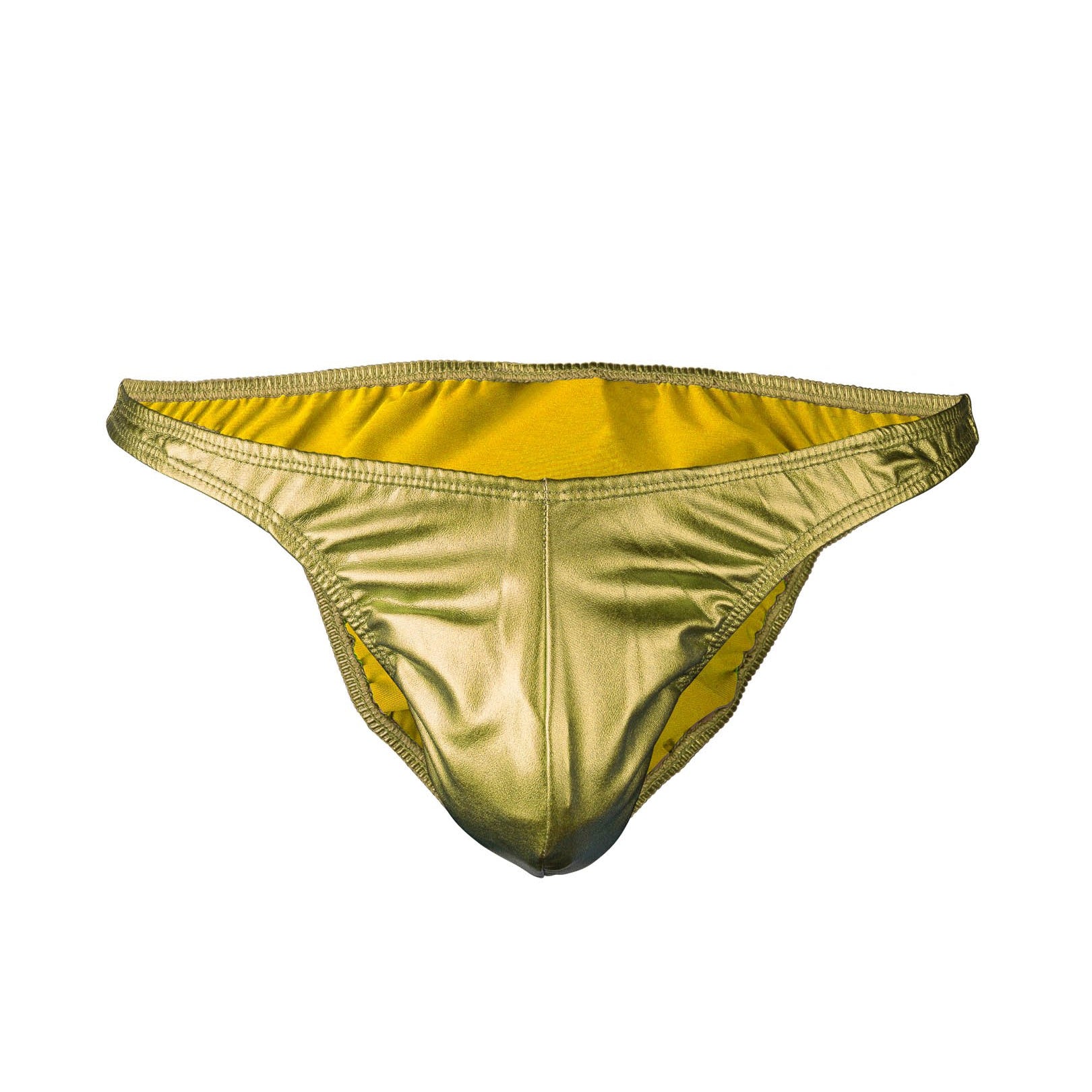 Men's Pro Bodybuilding Posing Trunks with Scrunch Butt Gold Gym Stage| Iron Tanks