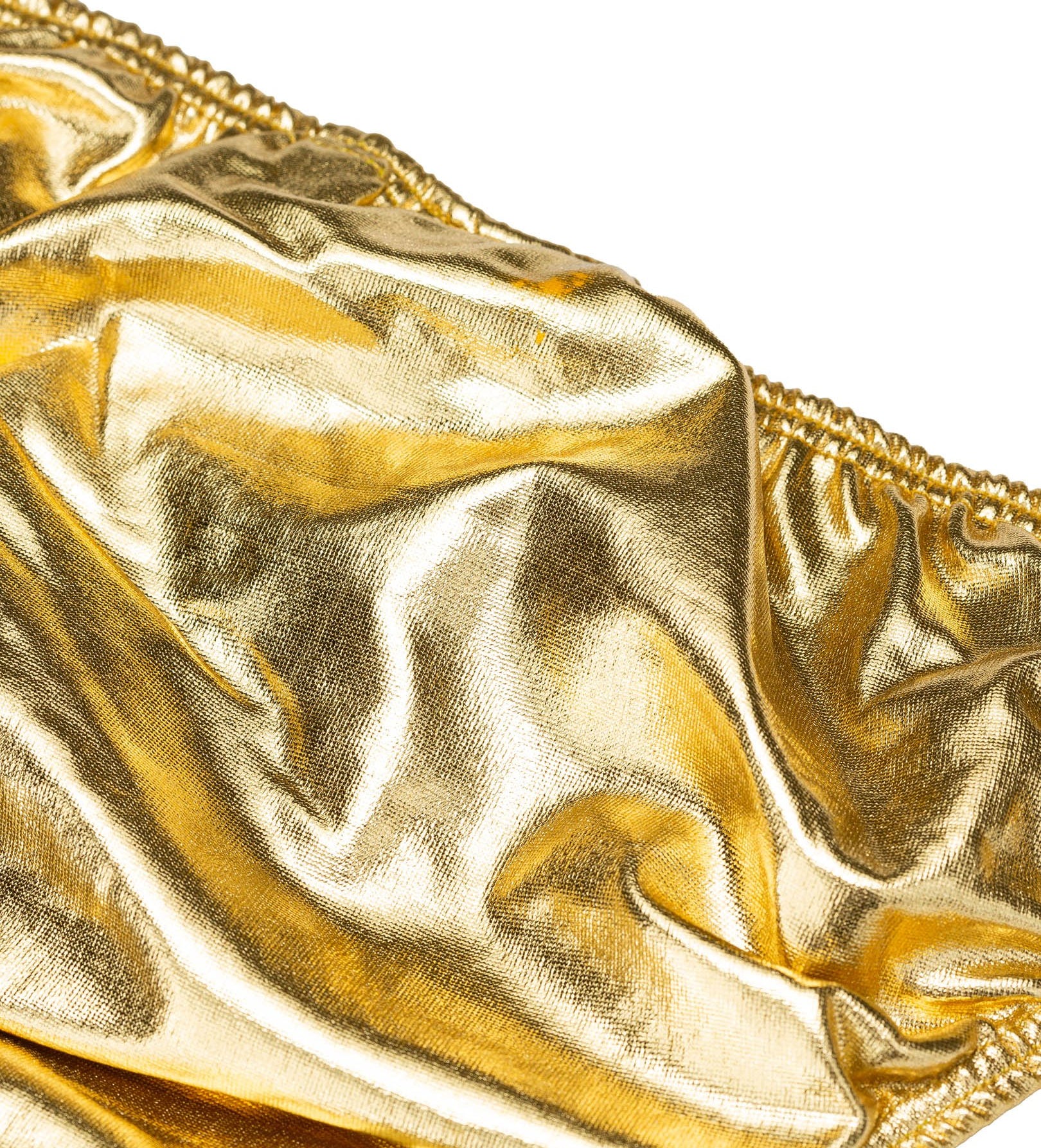 Men's Pro Bodybuilding Posing Trunks with Scrunch Butt Gold Gym Stage| Iron Tanks