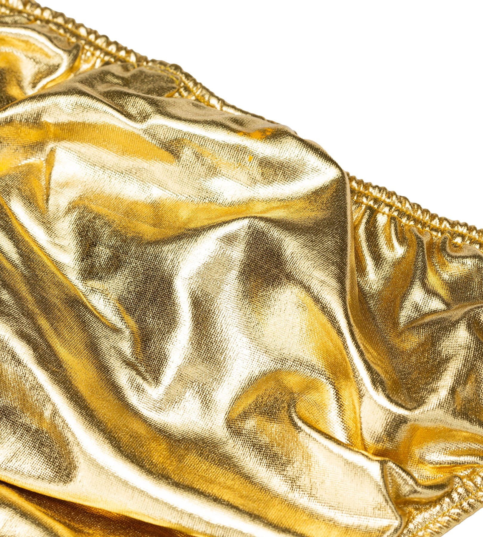 Men's Pro Bodybuilding Posing Trunks with Scrunch Butt Gold Gym Stage| Iron Tanks