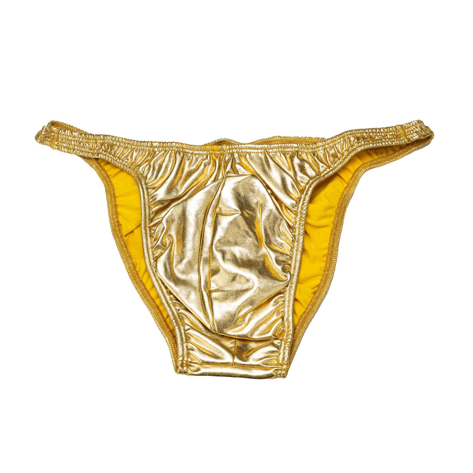 Men's Pro Cut Bodybuilding Posing Trunks Gold Gym Stage | Iron Tanks