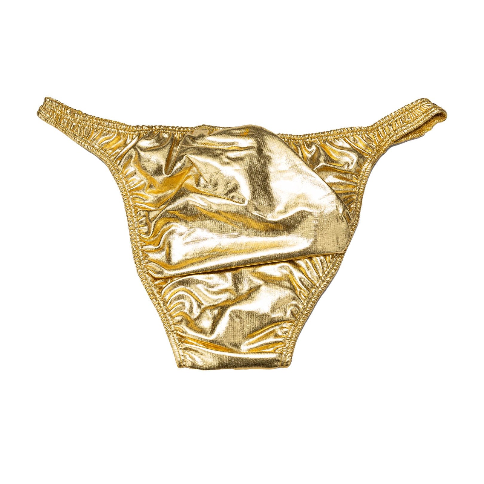 Men's Pro Cut Bodybuilding Posing Trunks Gold Gym Stage | Iron Tanks