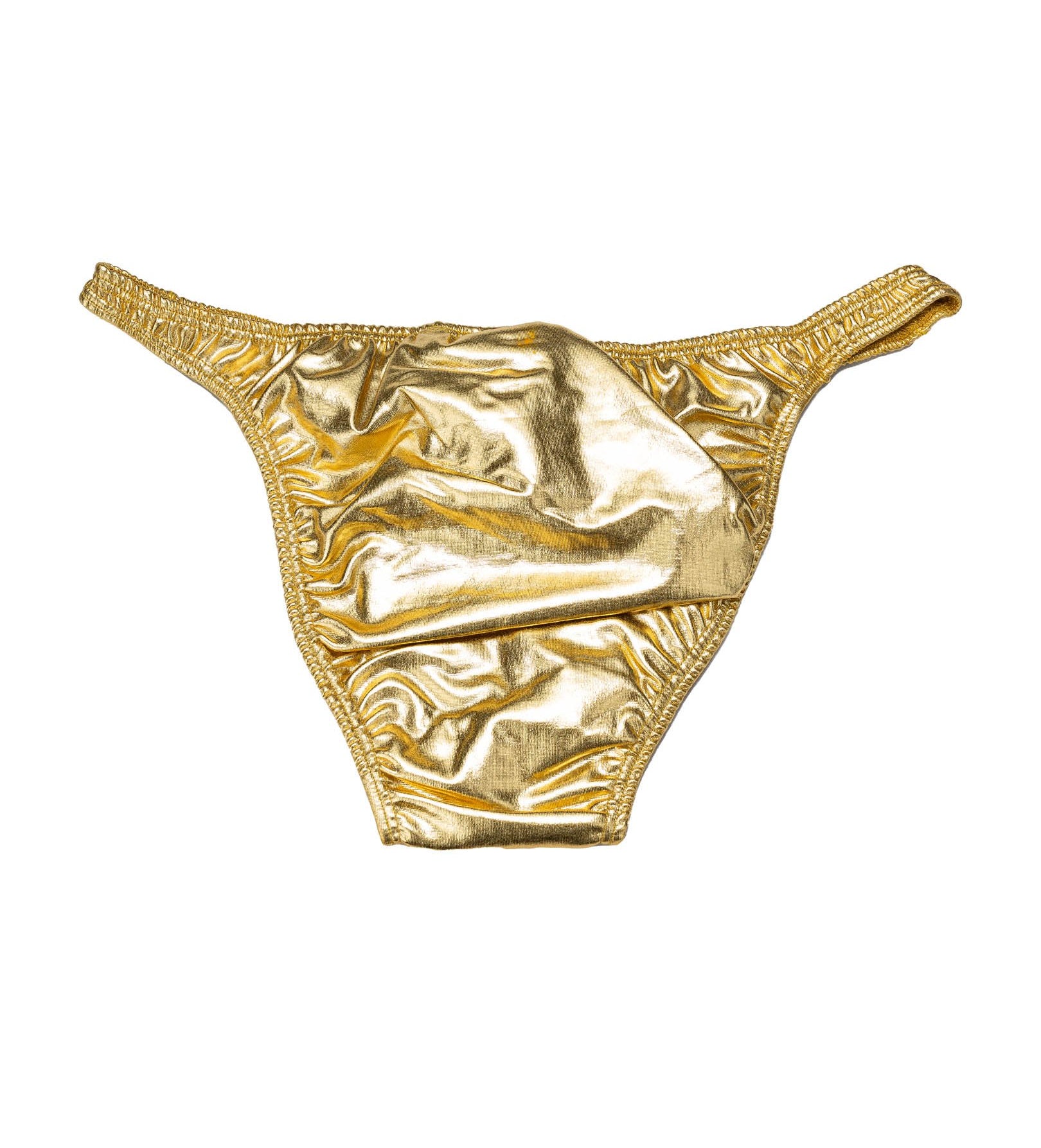 Men's Pro Cut Bodybuilding Posing Trunks Gold Gym Stage | Iron Tanks