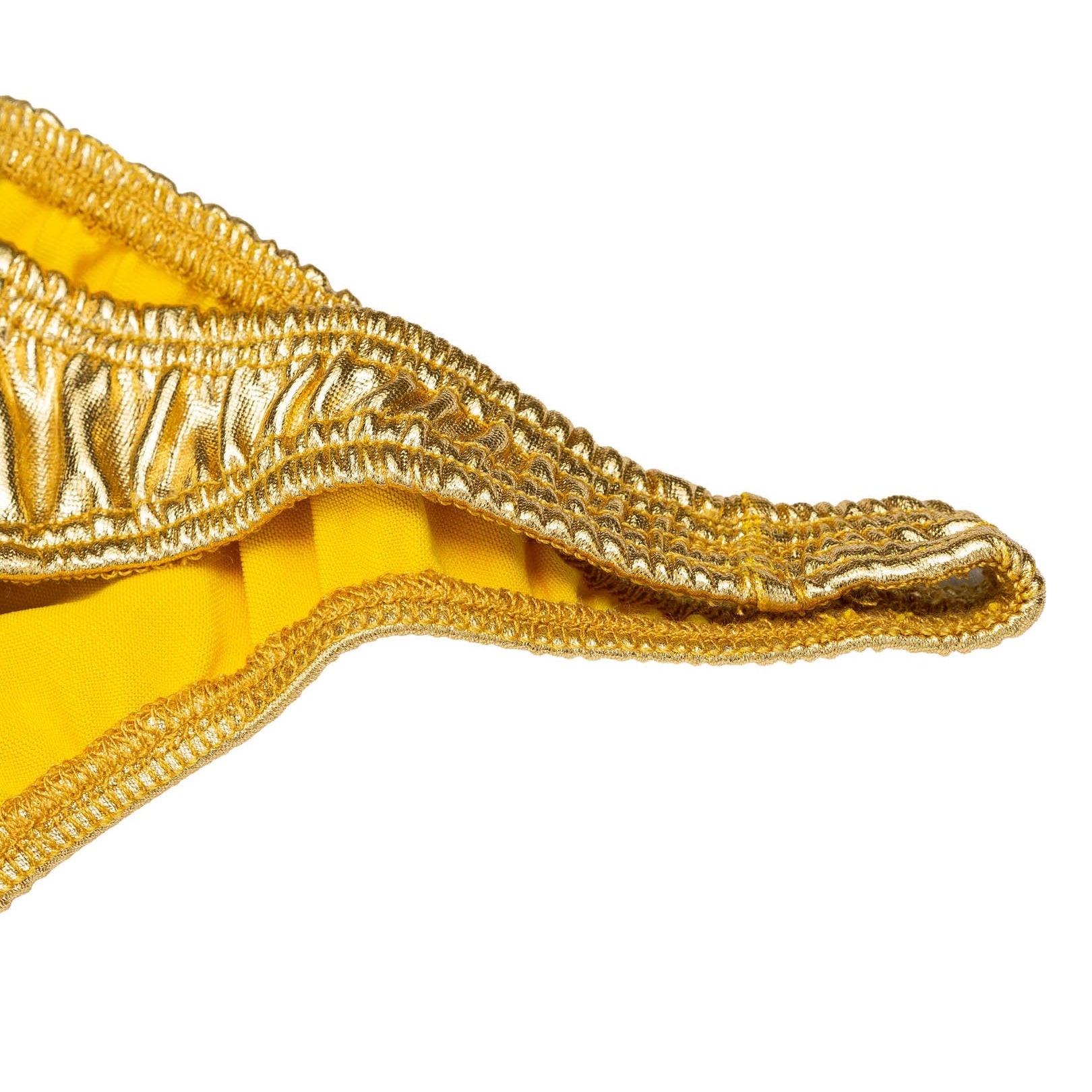 Men's Pro Cut Bodybuilding Posing Trunks Gold Gym Stage | Iron Tanks