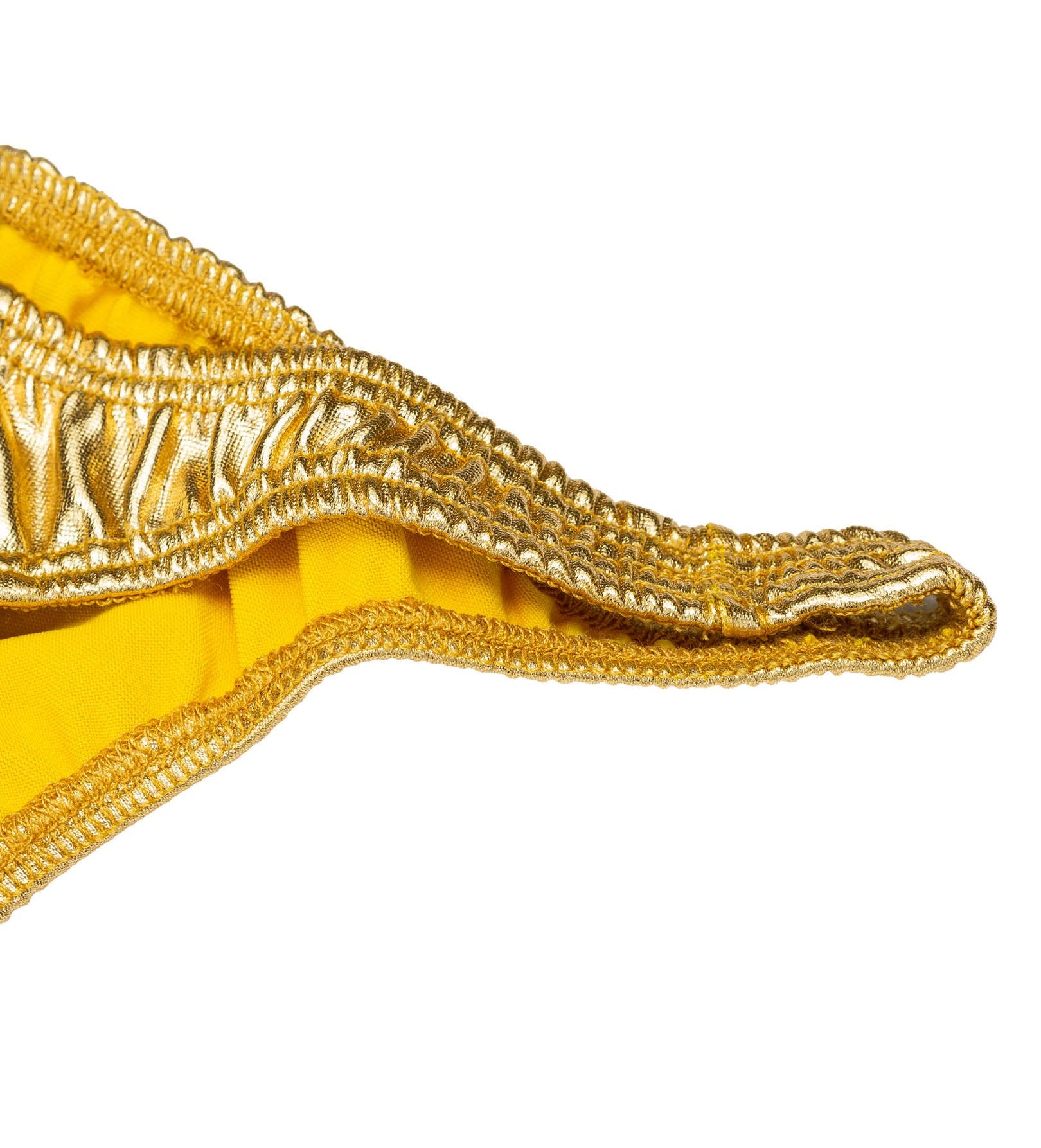 Men's Pro Cut Bodybuilding Posing Trunks Gold Gym Stage | Iron Tanks