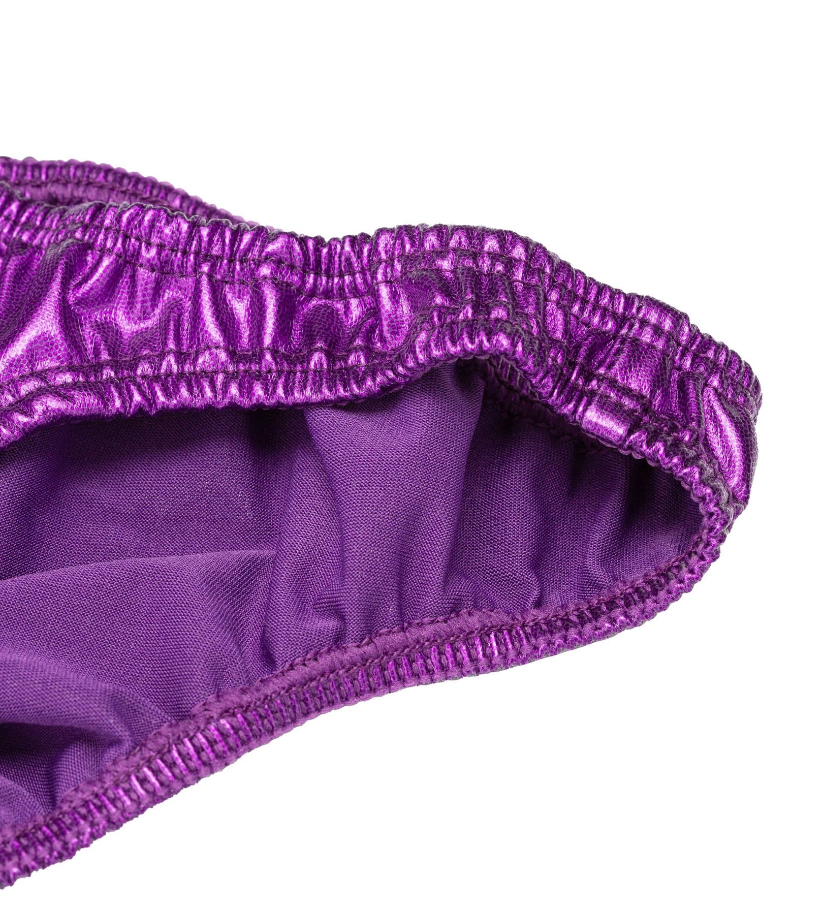 Men's Pro Cut Bodybuilding Posing Trunks Violet Gym Stage | Iron Tanks