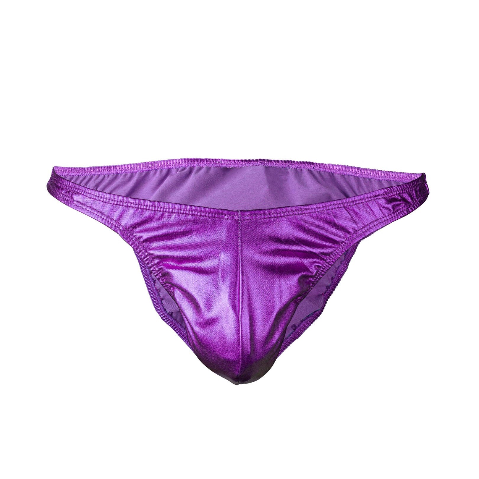 Men's Pro Cut Bodybuilding Posing Trunks Violet Gym Stage | Iron Tanks