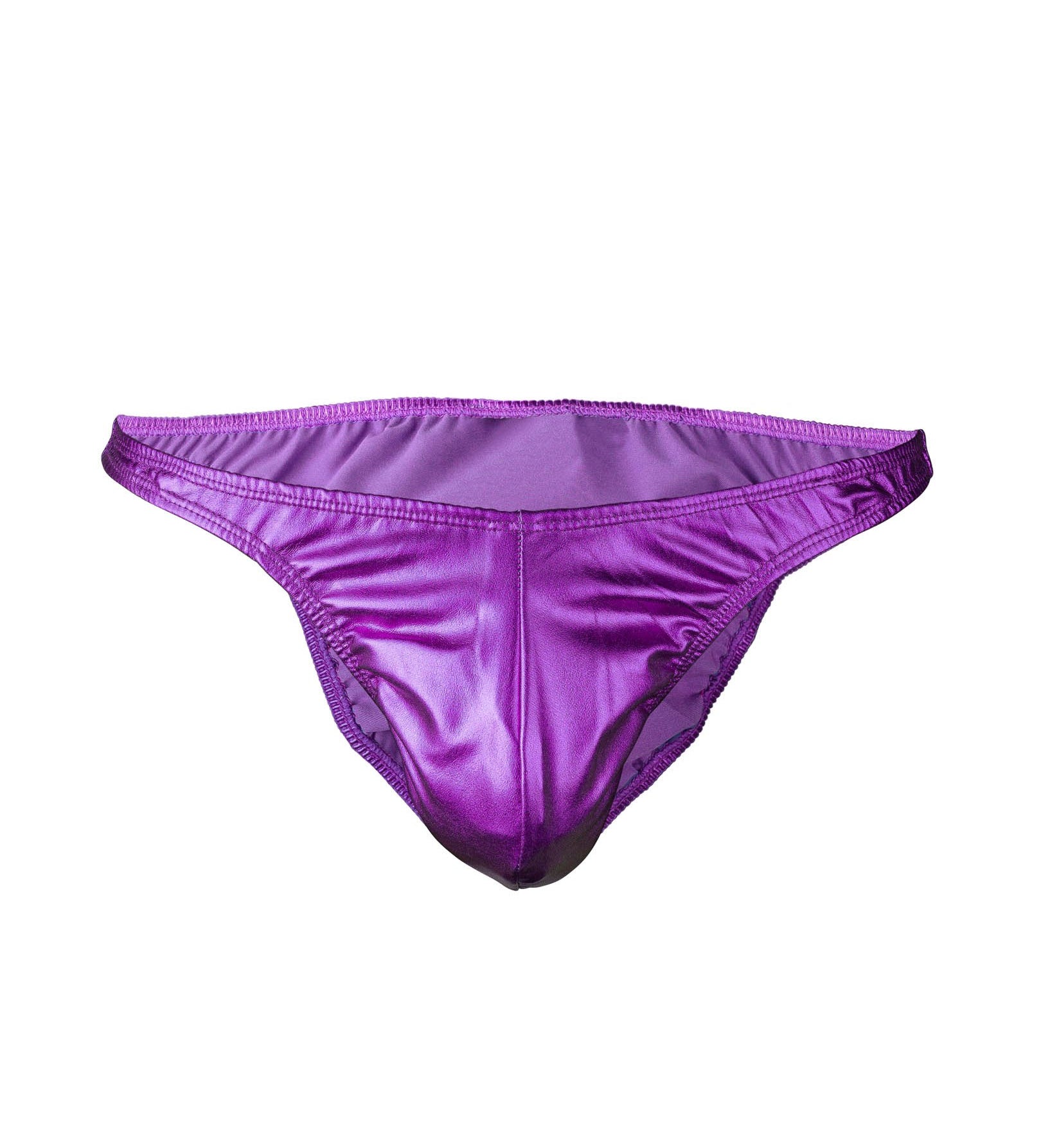 Men's Pro Cut Bodybuilding Posing Trunks Violet Gym Stage | Iron Tanks