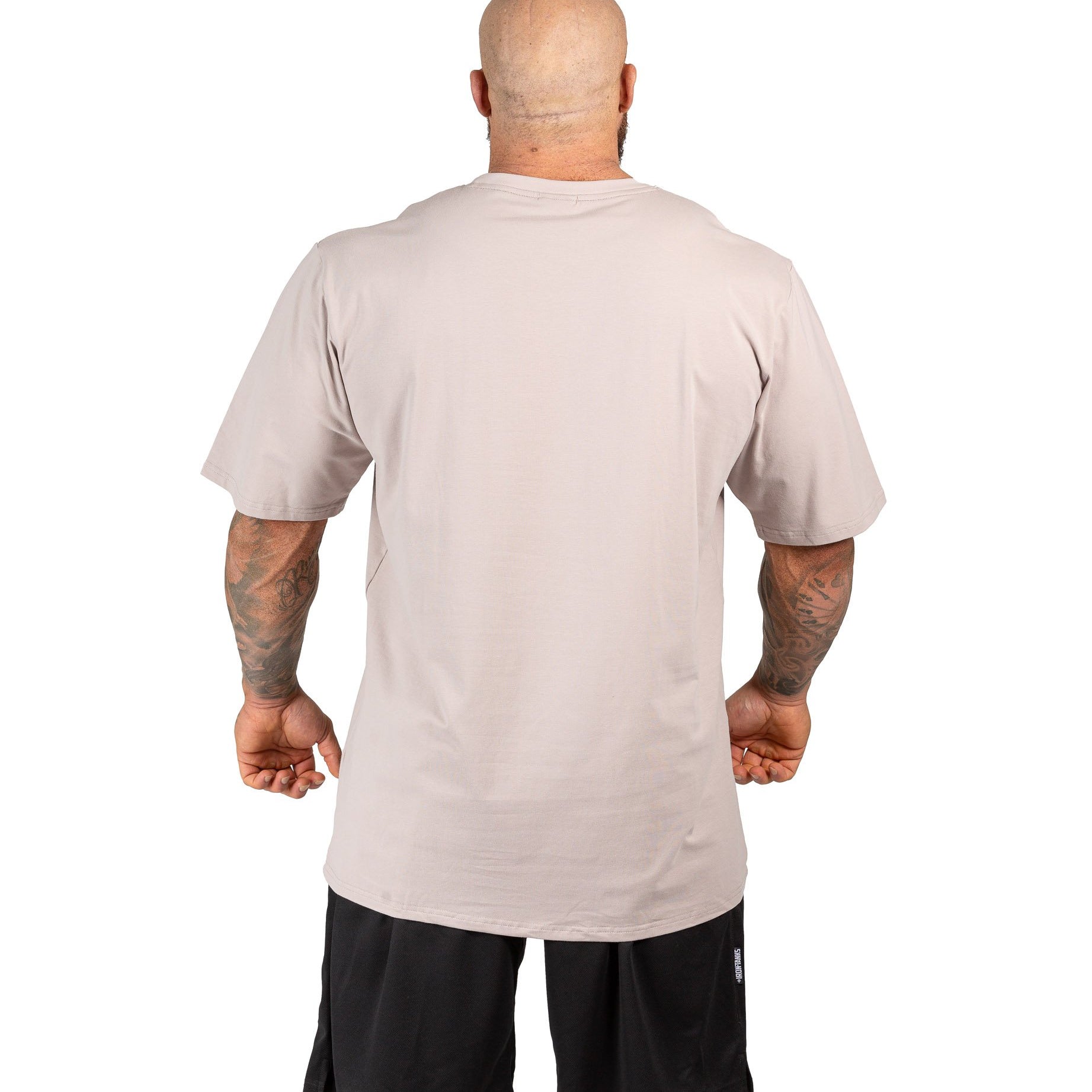 Mens Classic Tee Gym Bodybuilding Workout Top Bone | Iron Tanks