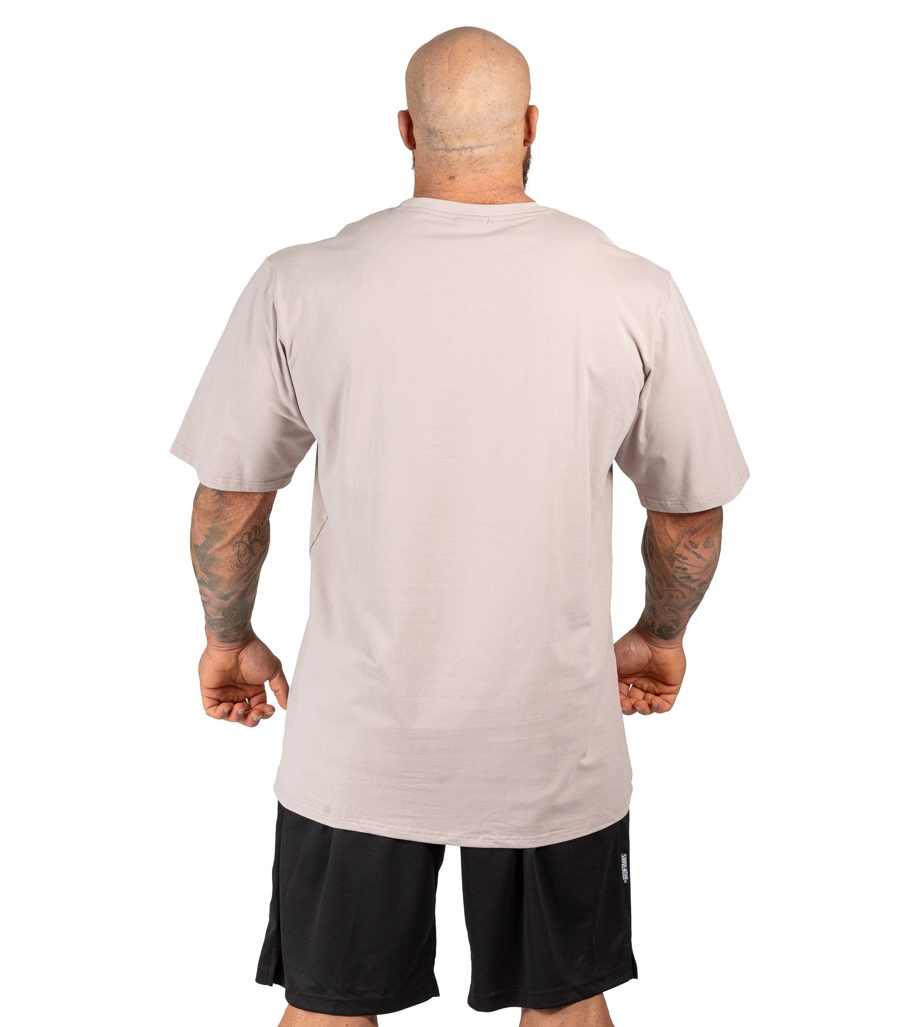 Mens Classic Tee Gym Bodybuilding Workout Top Bone | Iron Tanks