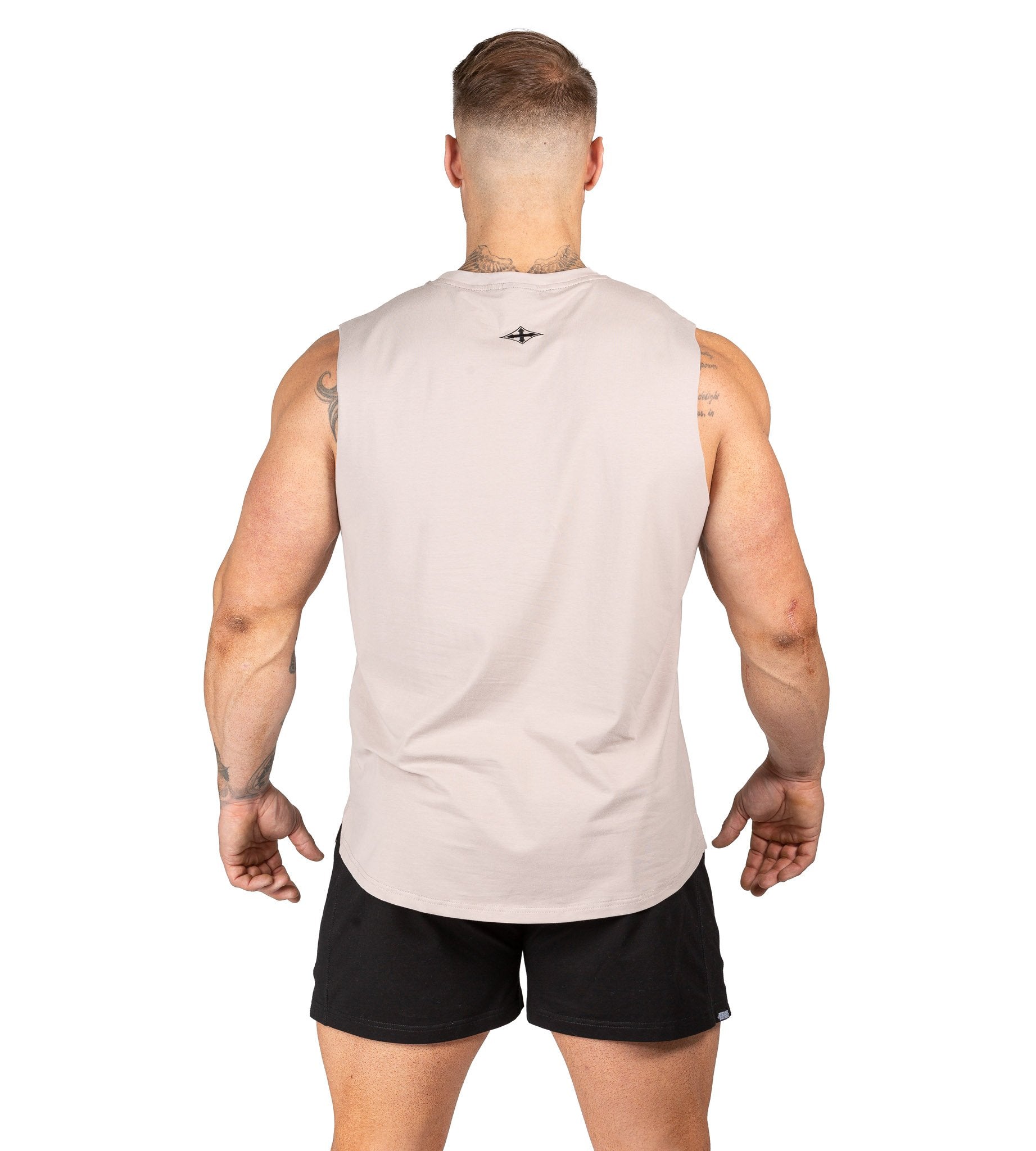 Mens Muscle Gym Singlet Tank Bodybuilding Shirt Bone Iron Tanks