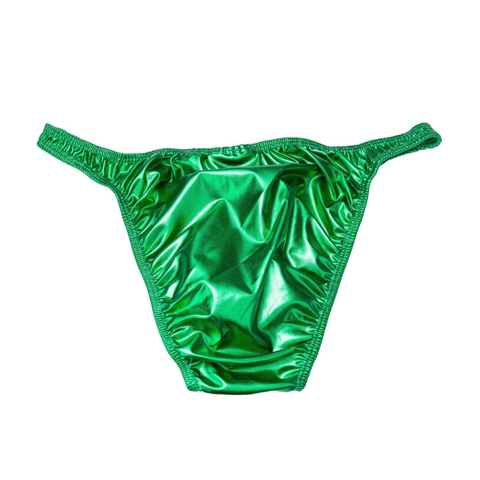 Mens Pro Bodybuilding Posing Trunks Green Gym Competition | Iron Tanks