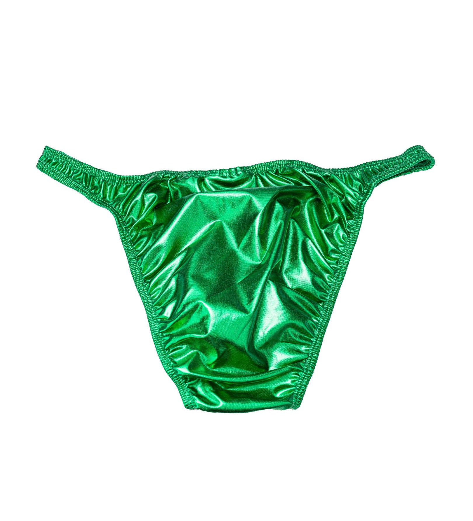 Mens Pro Bodybuilding Posing Trunks Green Gym Competition | Iron Tanks