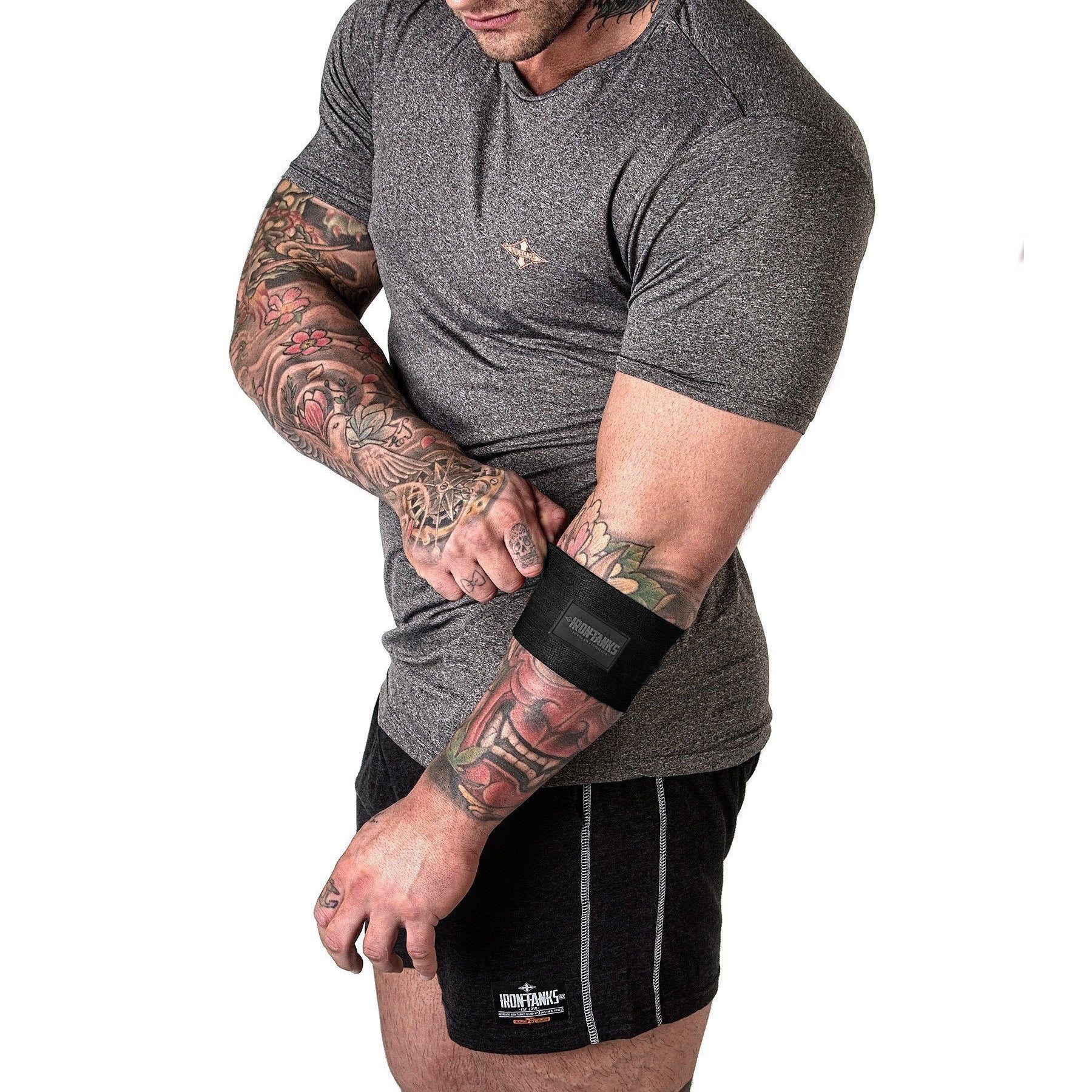 Python Compression Band Bundle | Gym Cuff Strap Wrap | Iron Tanks