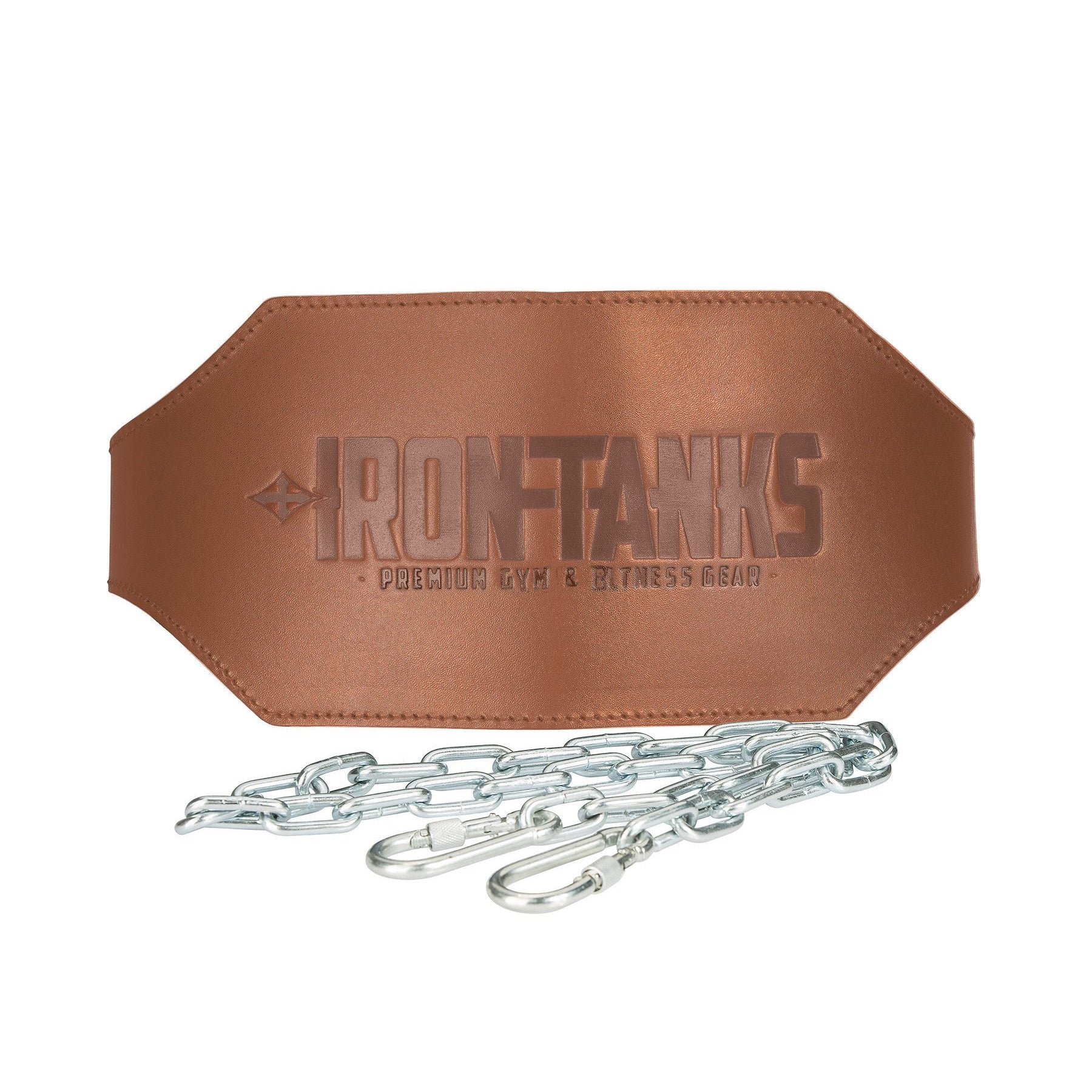 Spartan Leather Dip Belt - Tan