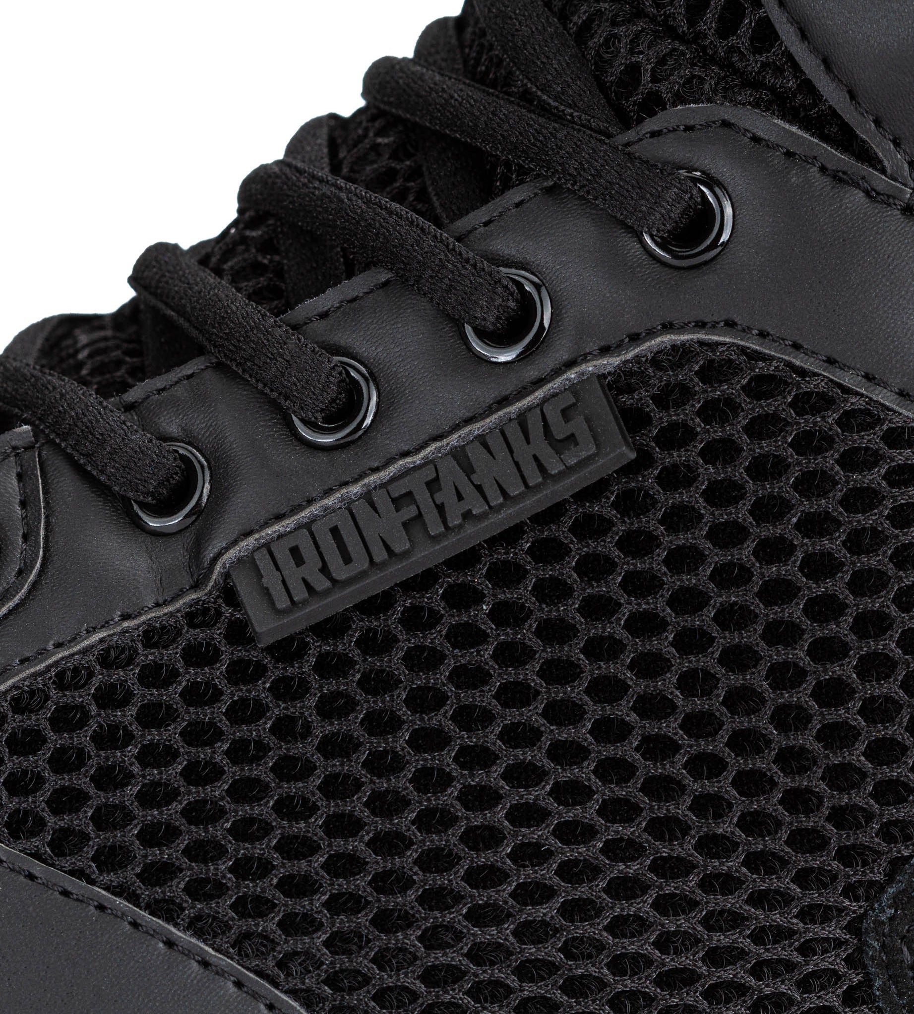 Titan III Gym Shoes Black Bodybuilding Powerlifting Flat | Iron Tanks