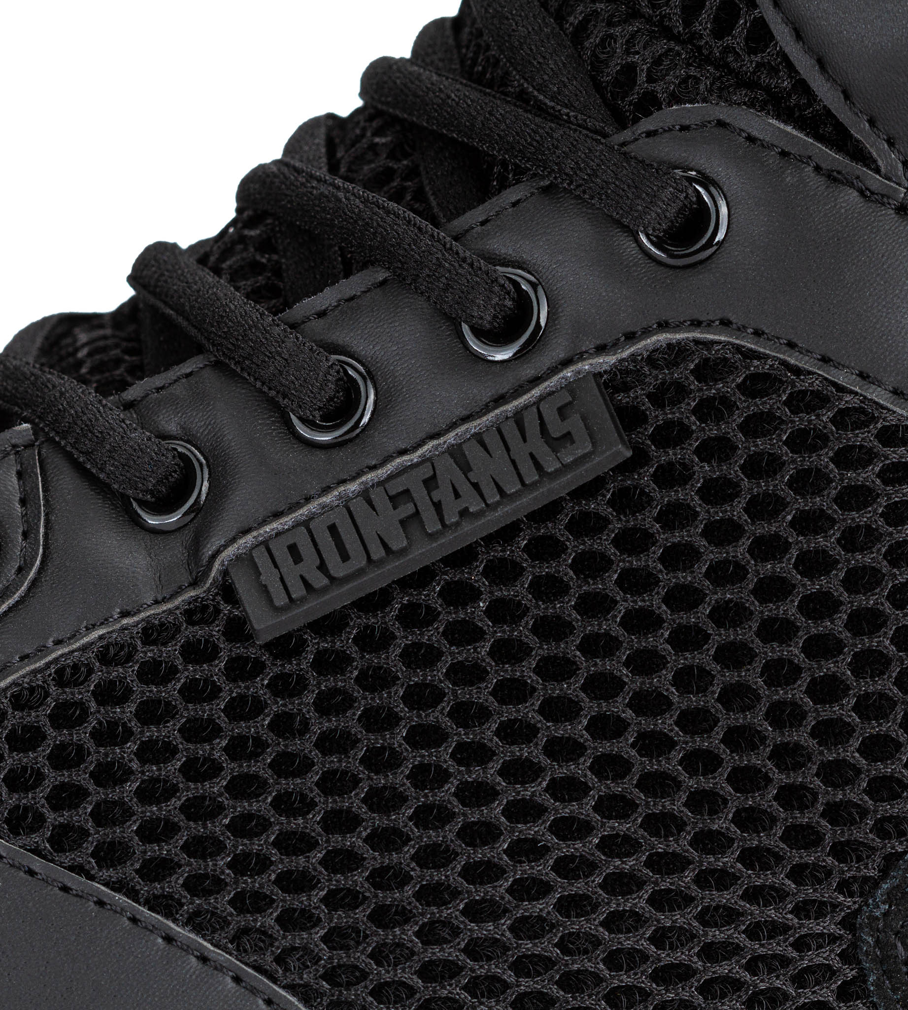 Titan III Gym Shoes Black Bodybuilding Powerlifting Flat | Iron Tanks