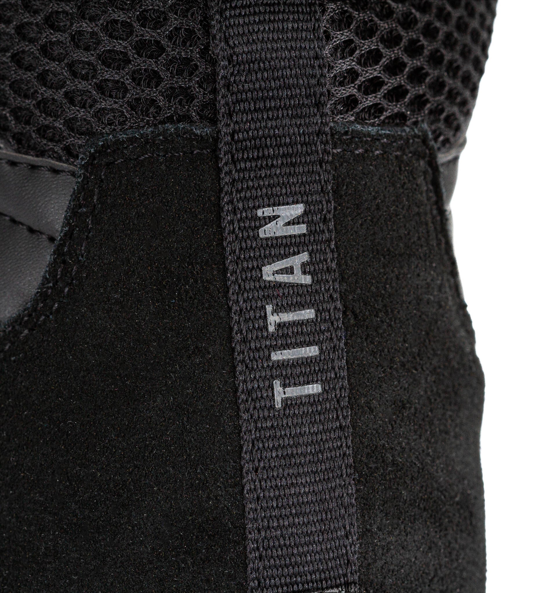 Titan III Gym Shoes Black Bodybuilding Powerlifting Flat | Iron Tanks