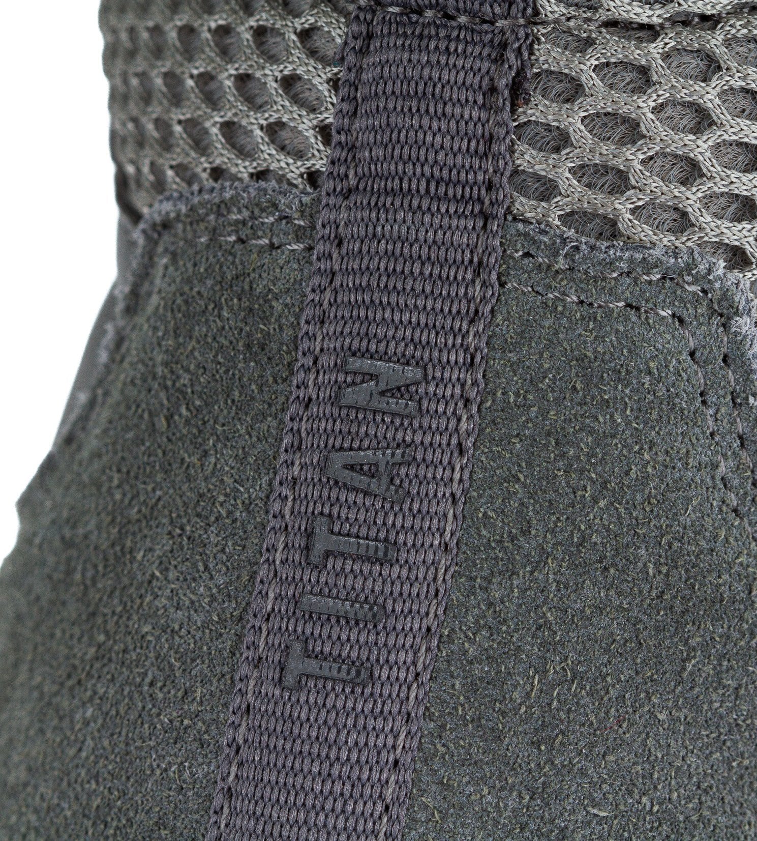 Titan III Gym Shoes Grey Bodybuilding Powerlifting Flat | Iron Tanks