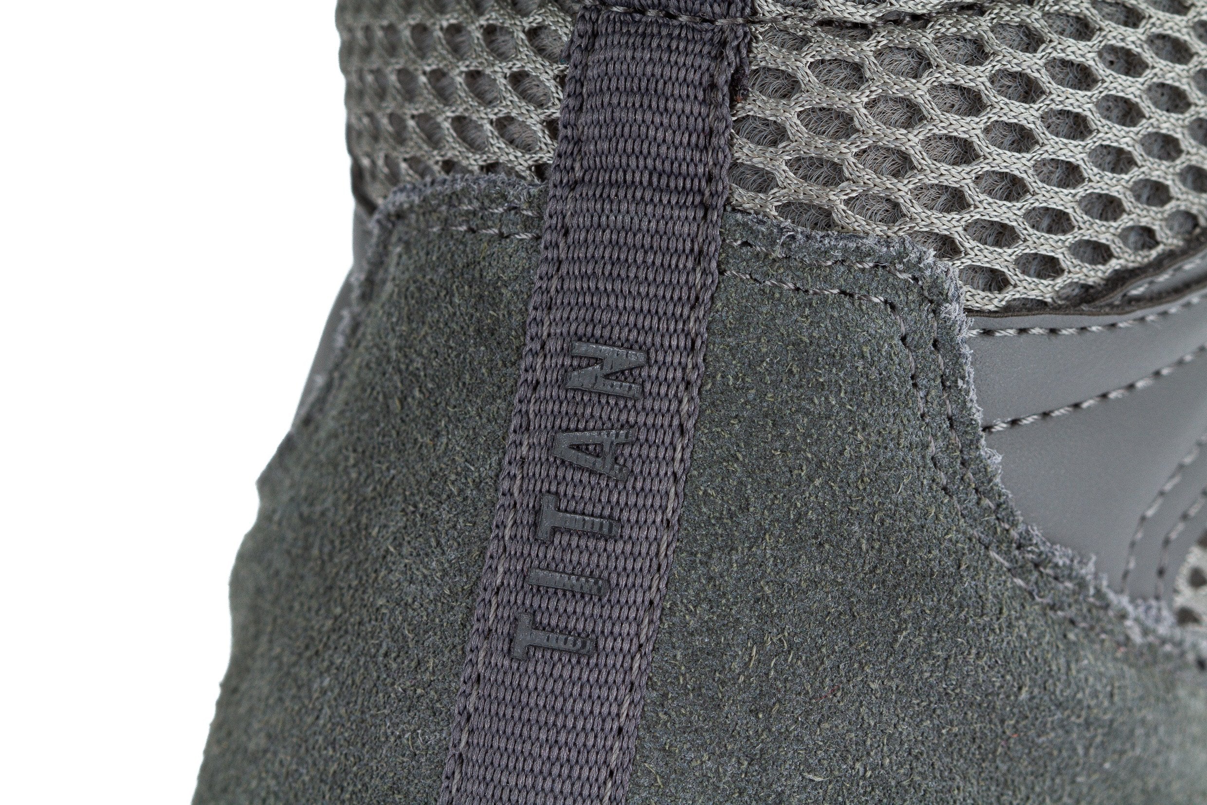 Titan III Gym Shoes Grey Bodybuilding Powerlifting Flat | Iron Tanks