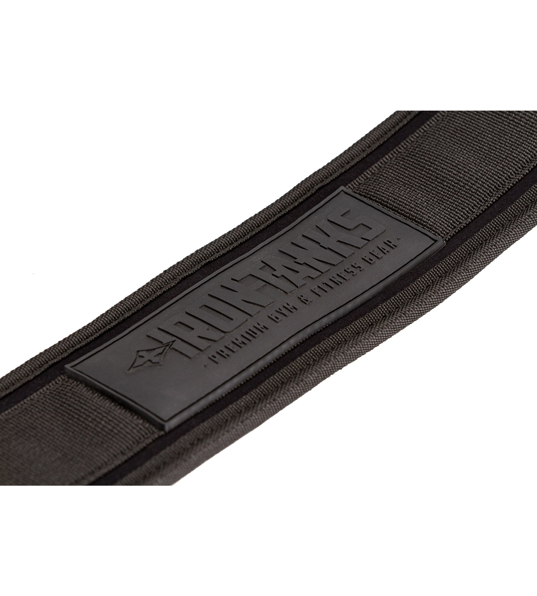 Utility 3" Nylon Training Gym Belt | Black Neoprene Deadlift Belt