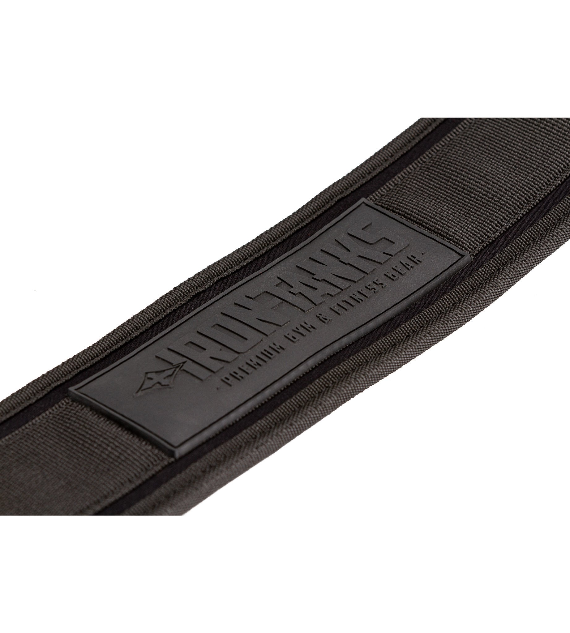 Utility 3" Nylon Training Gym Belt | Black Neoprene Deadlift Belt