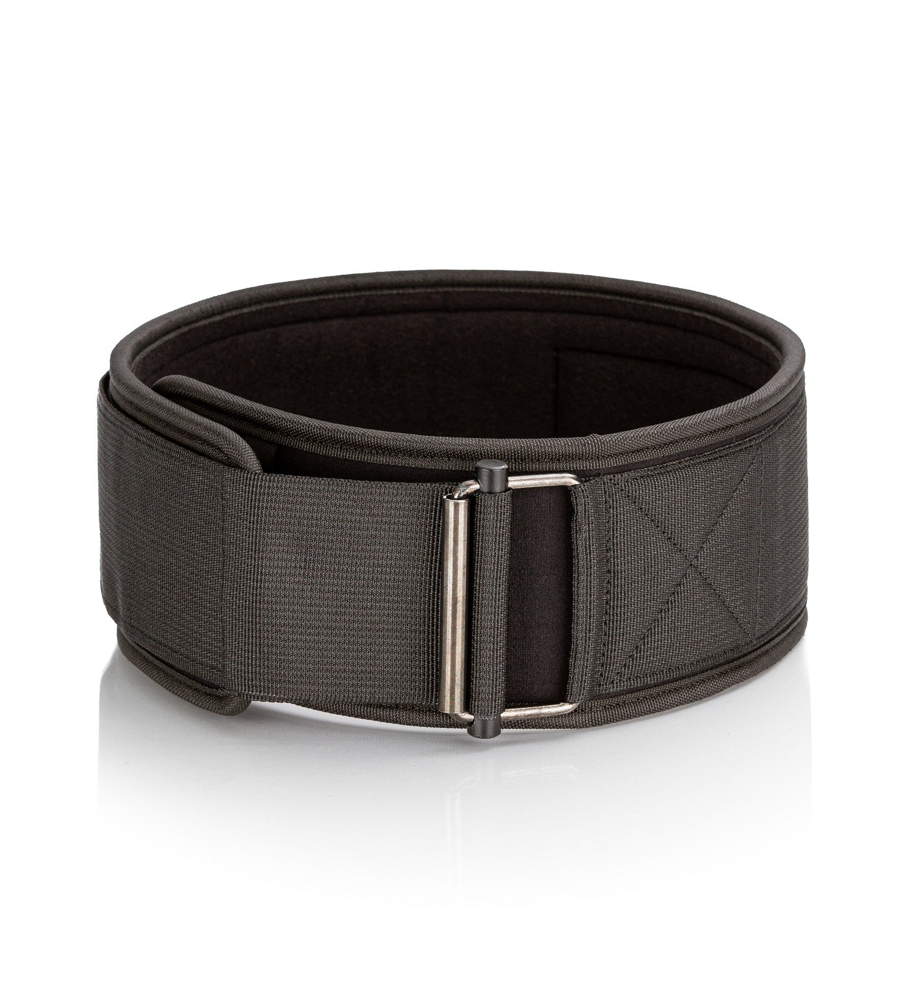 Utility 4" Nylon Training Gym Belt | Black Neoprene Strongman Crossfit